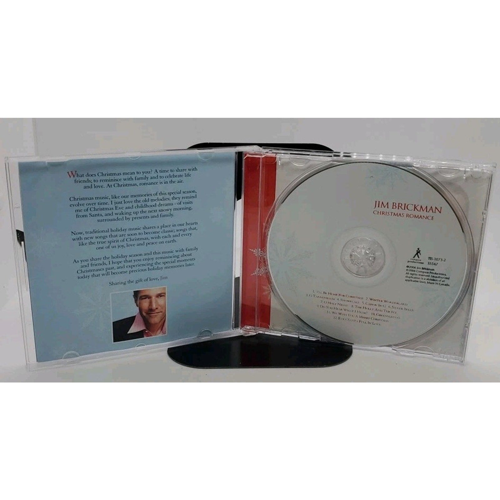 Christmas Romance - Audio CD By Jim Brickman