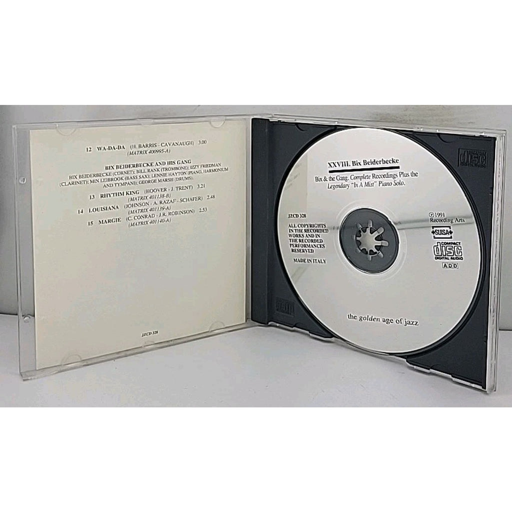 XXVII Bix Beiderbecke - Bix & The Gang Complete Recordings CD