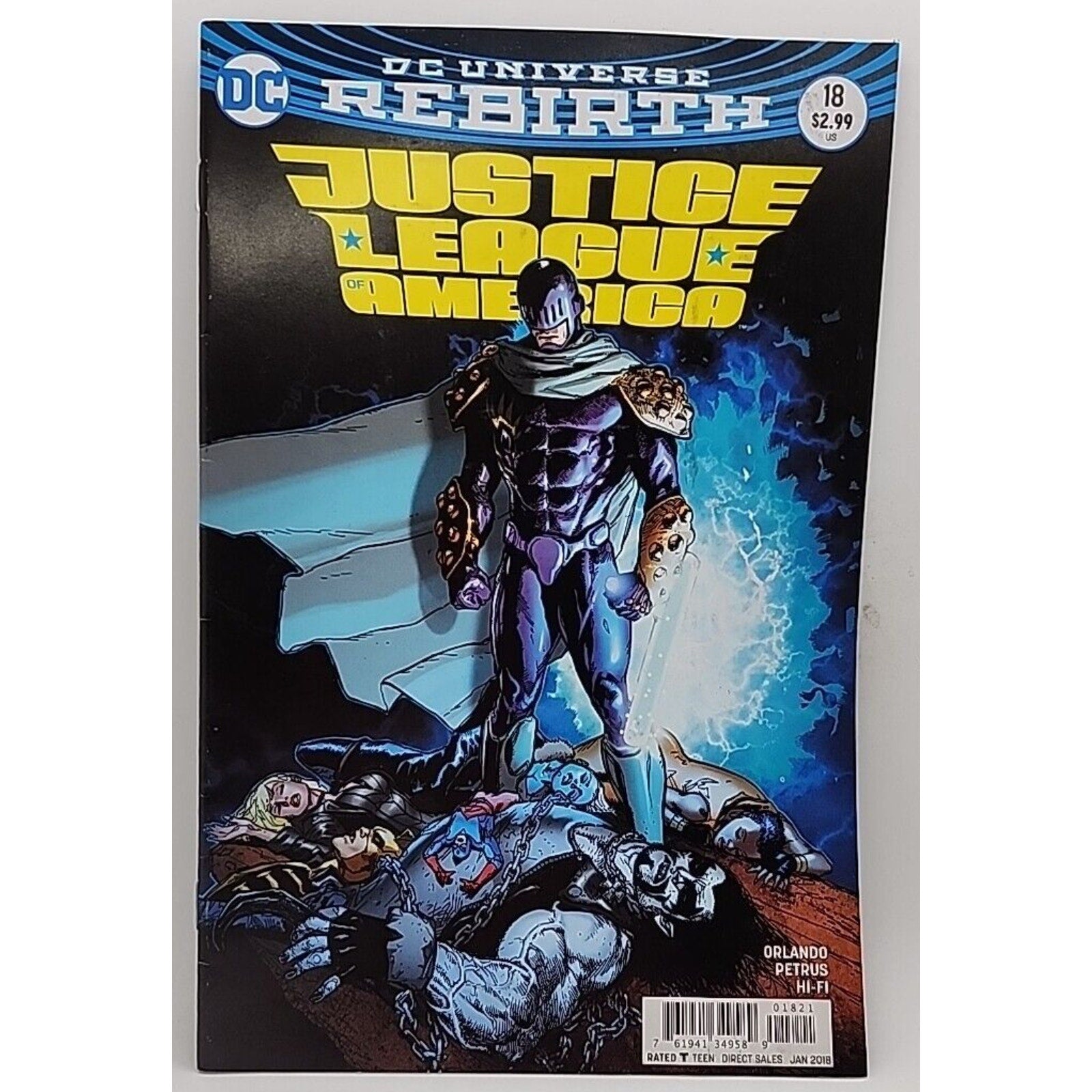 Justice League Of America #18 Variant Comic Book 2017 - DC