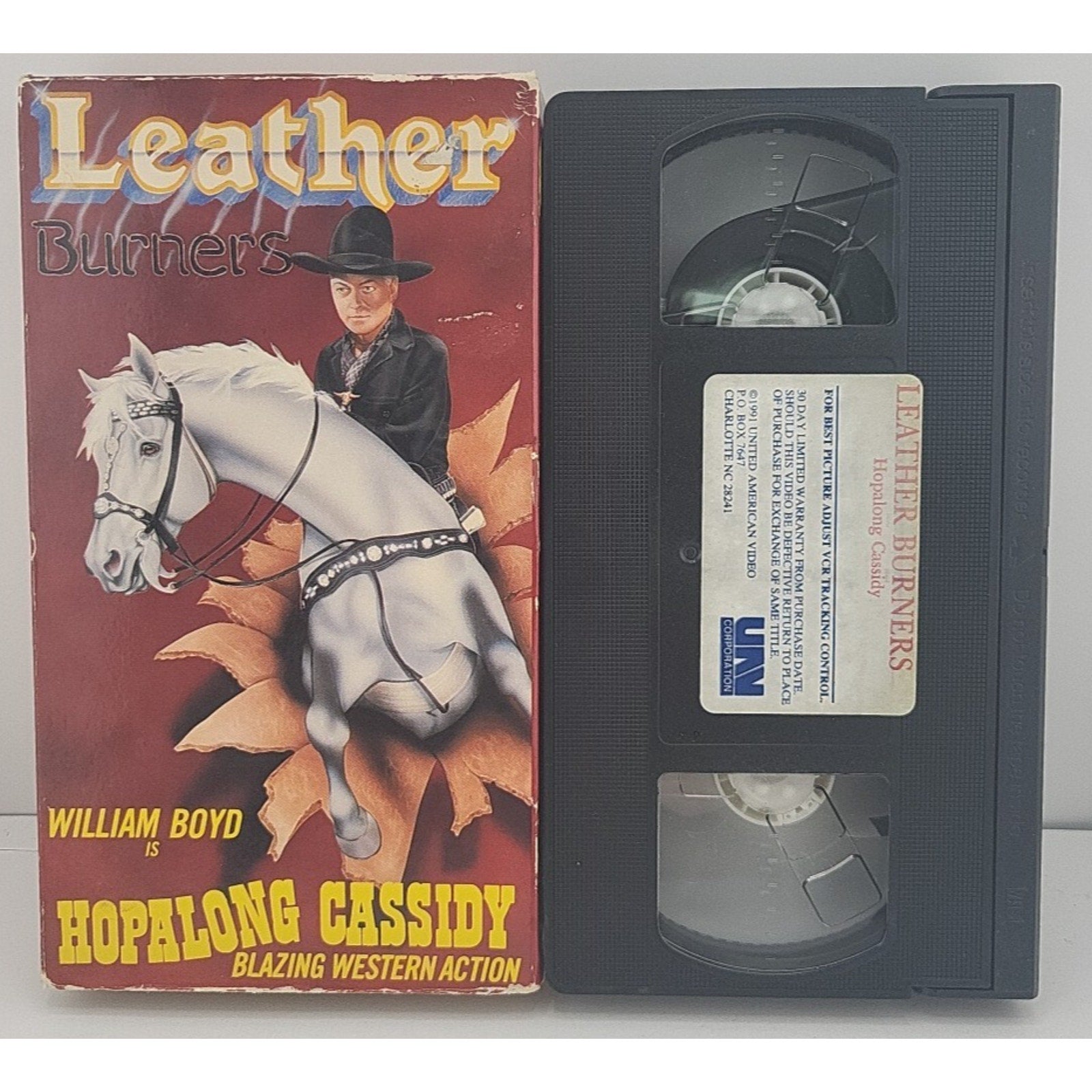 Leather Burners (VHS, 1989)