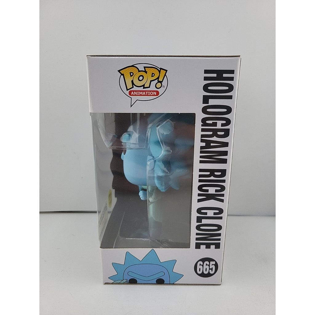 Funko Pop! Vinyl: Rick and Morty - Hologram Rick Clone (Glows in the Dark) -...