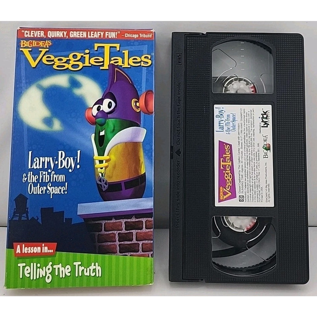 VeggieTales - Larryboy the Fib from Outer Space (VHS)