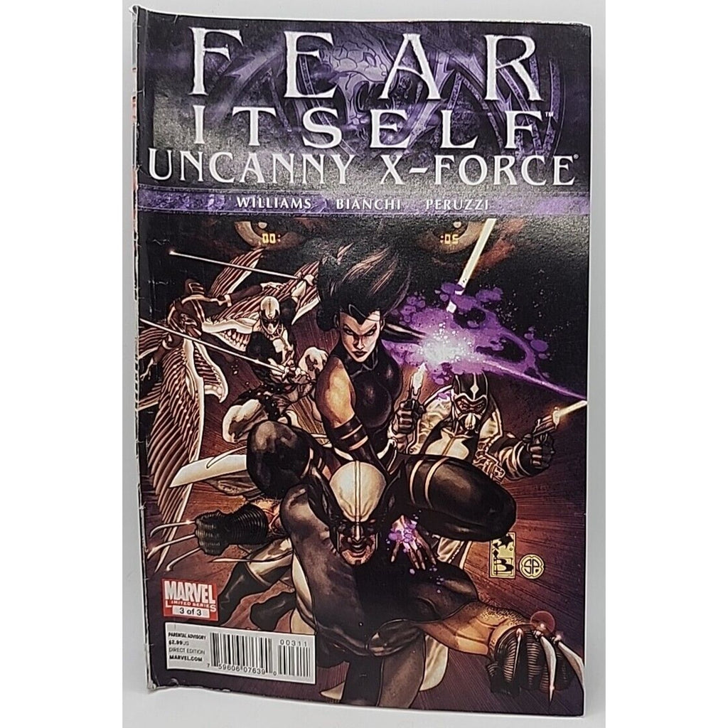 2011 Marvel Comics Fear Itself Uncanny X-Force #3