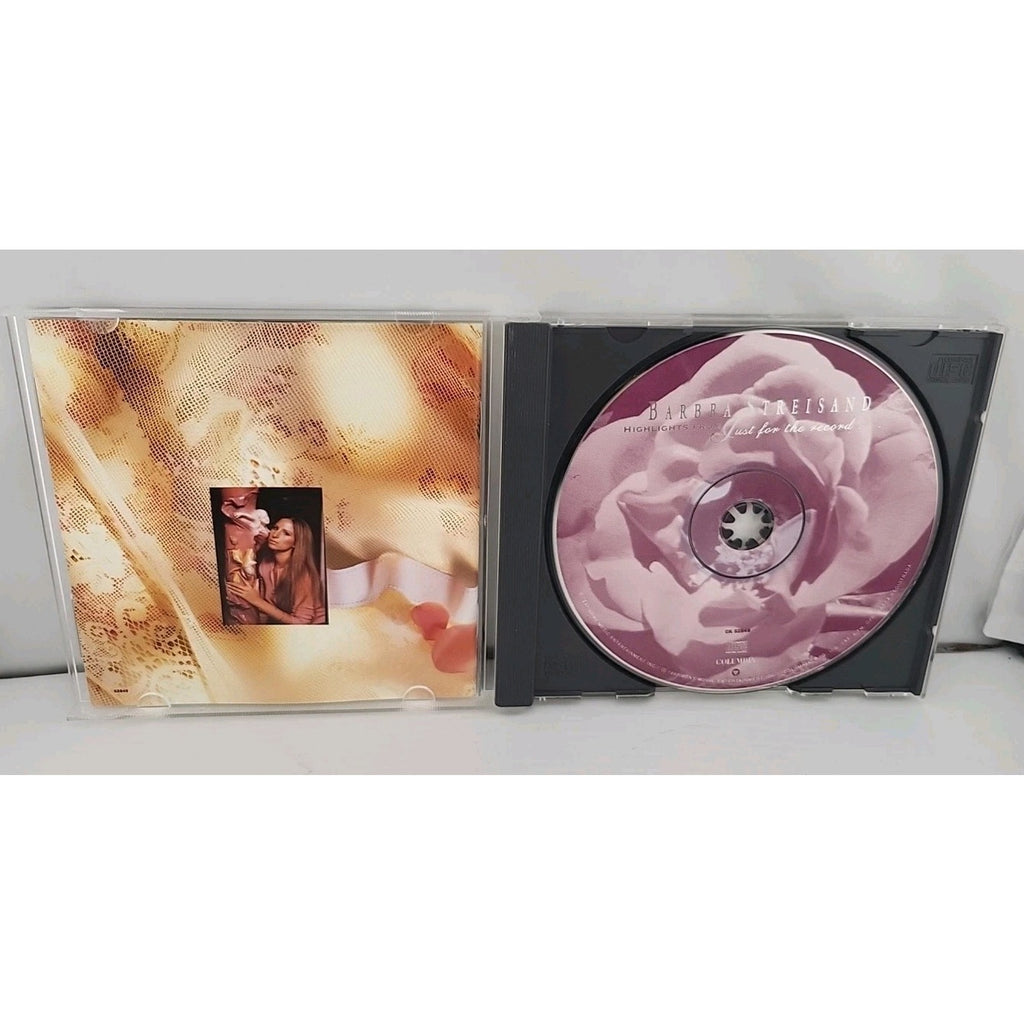 Just for the Record Highlights by Barbra Streisand (CD, 1992)