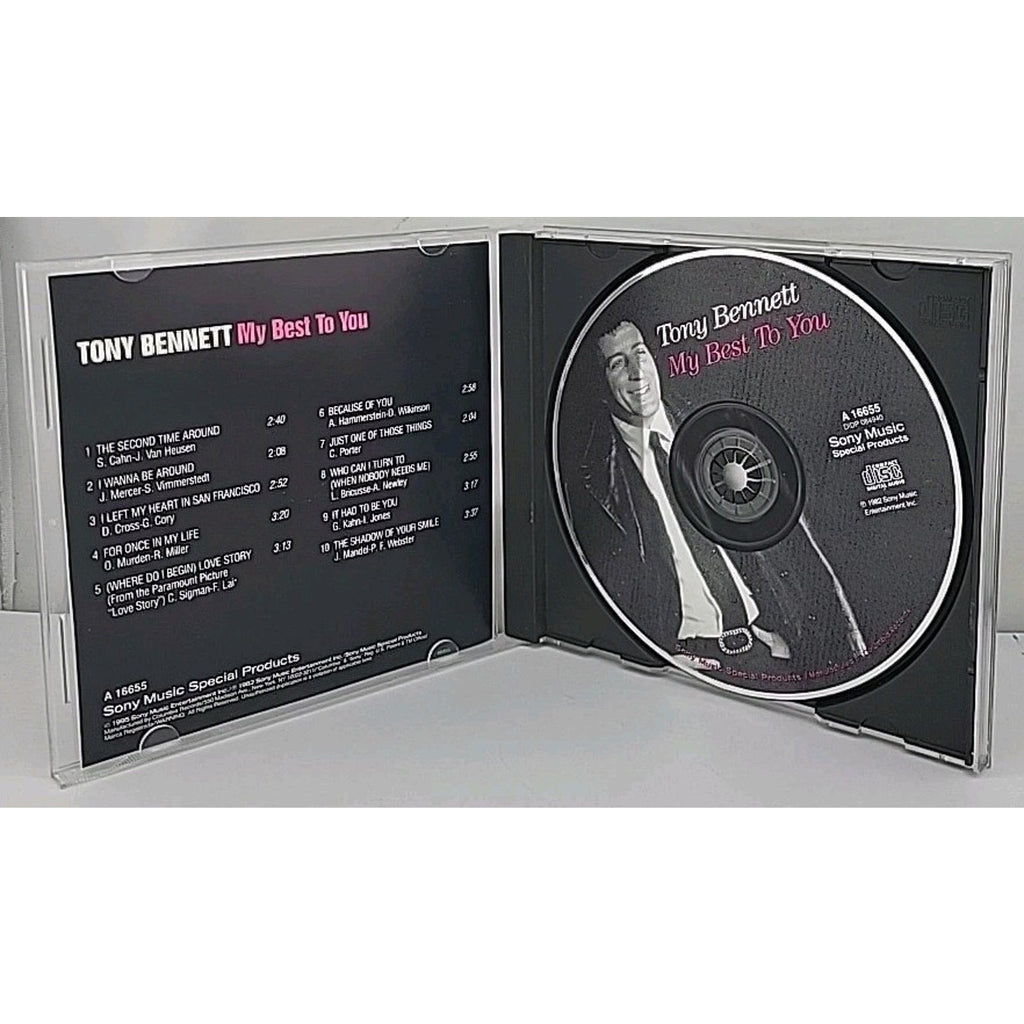 My Best to You by Tony Bennett (CD, Jul-2002, Sony Music Distribution (USA))