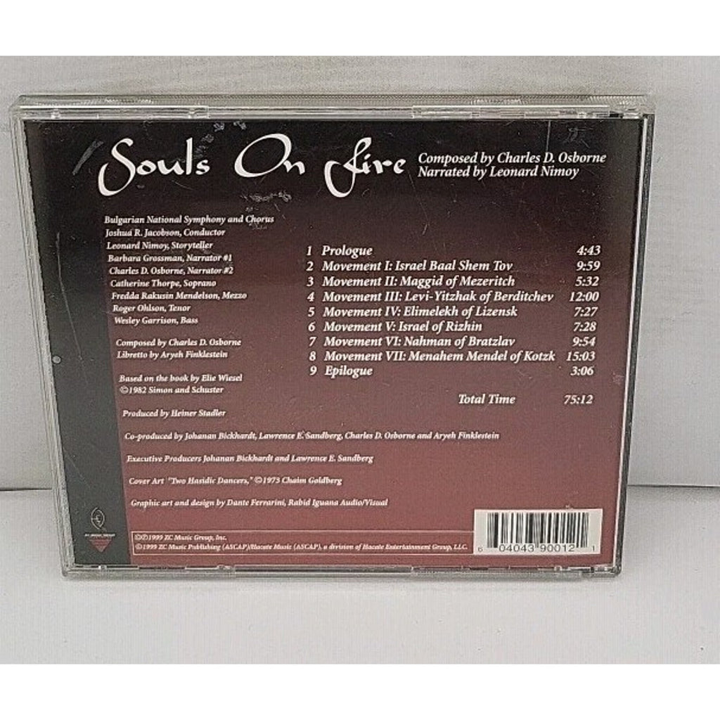 Souls on Fire by Charles D. Osborne (CD, 2000)