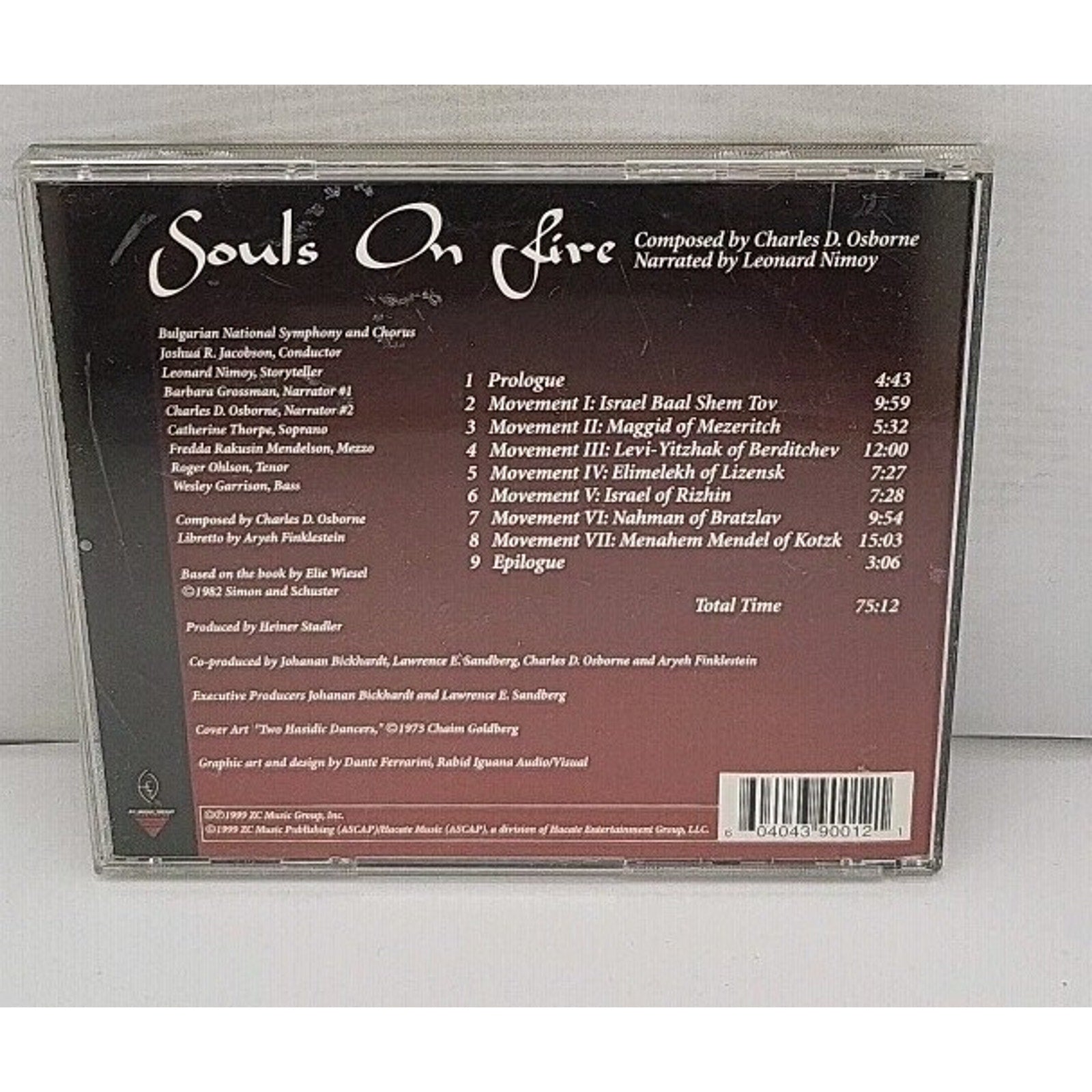 Souls on Fire by Charles D. Osborne (CD, 2000)