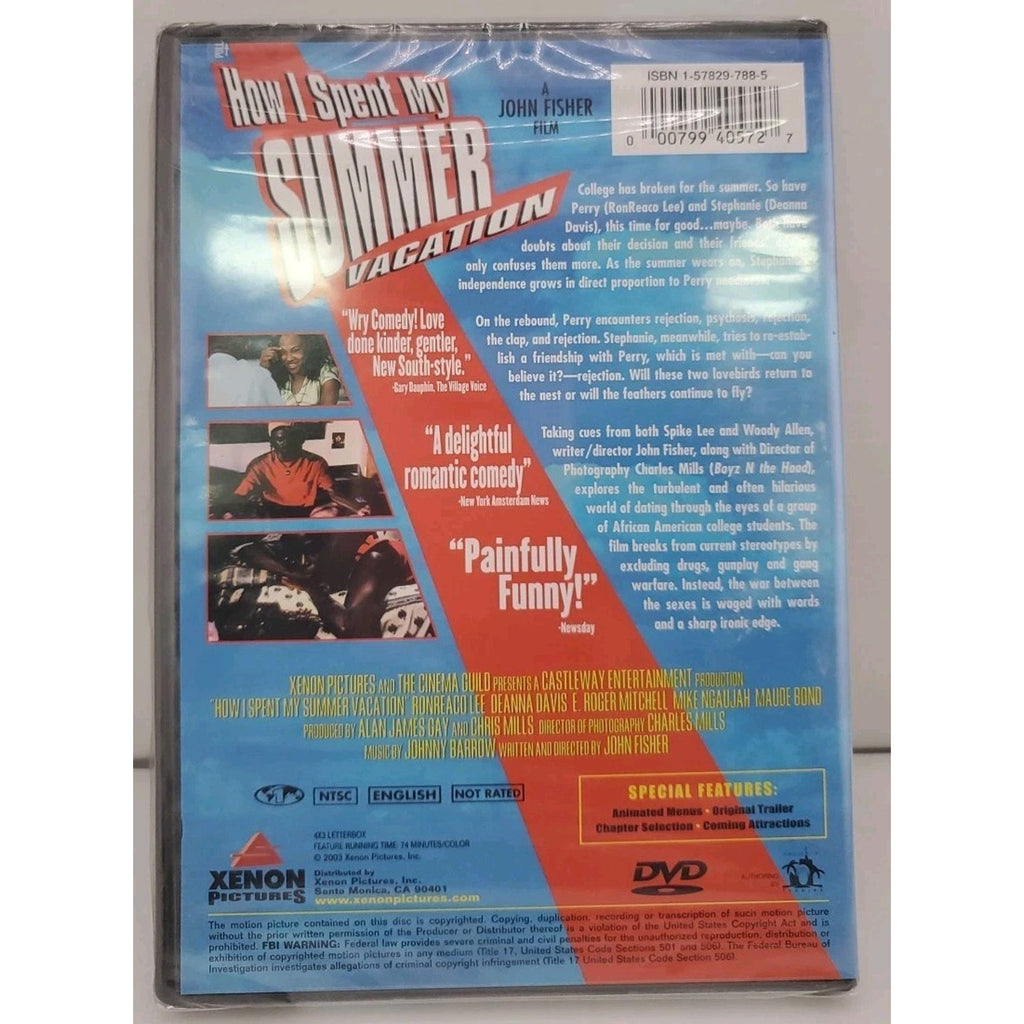 How I Spent My Summer Vacation (DVD, 2003) *Brand New*