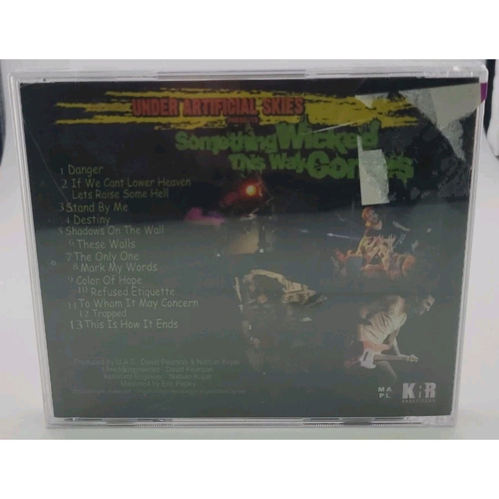 Under Artificial Skies Something Wicked This Way Comes (CD) *Brand New*