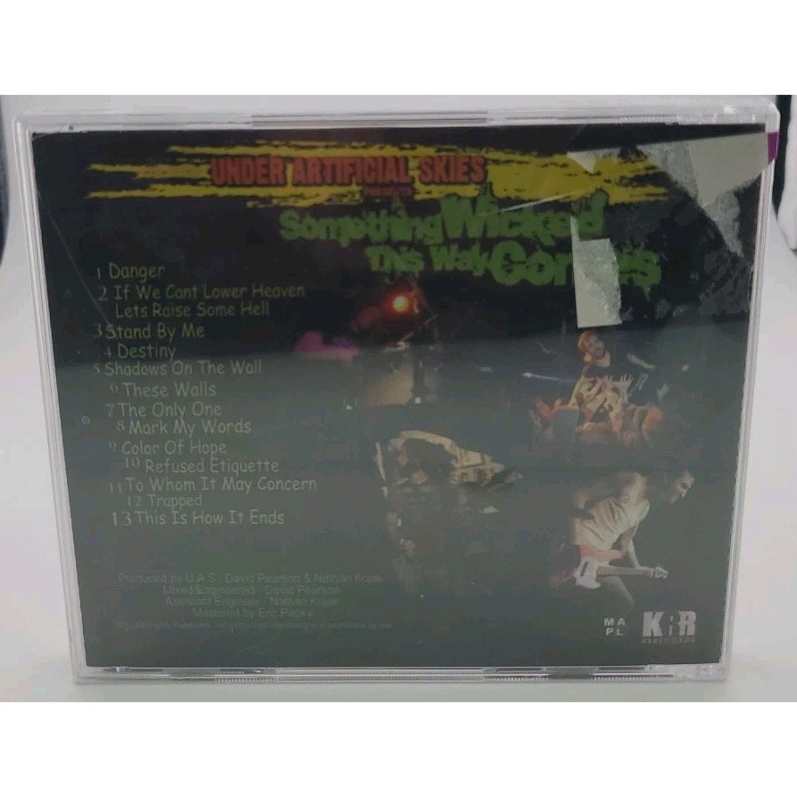 Under Artificial Skies Something Wicked This Way Comes (CD) *Brand New*