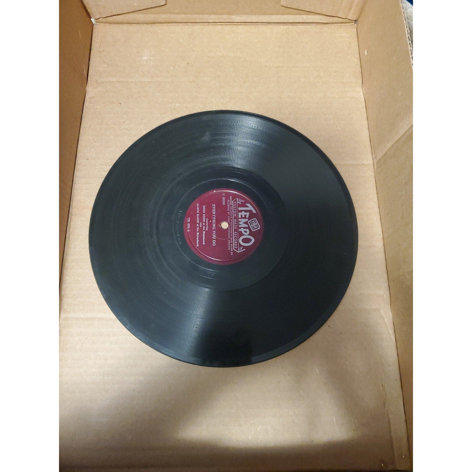 Herb Kern Everything You Do/ Lady Be Good TEMPO Custom Made Records 78