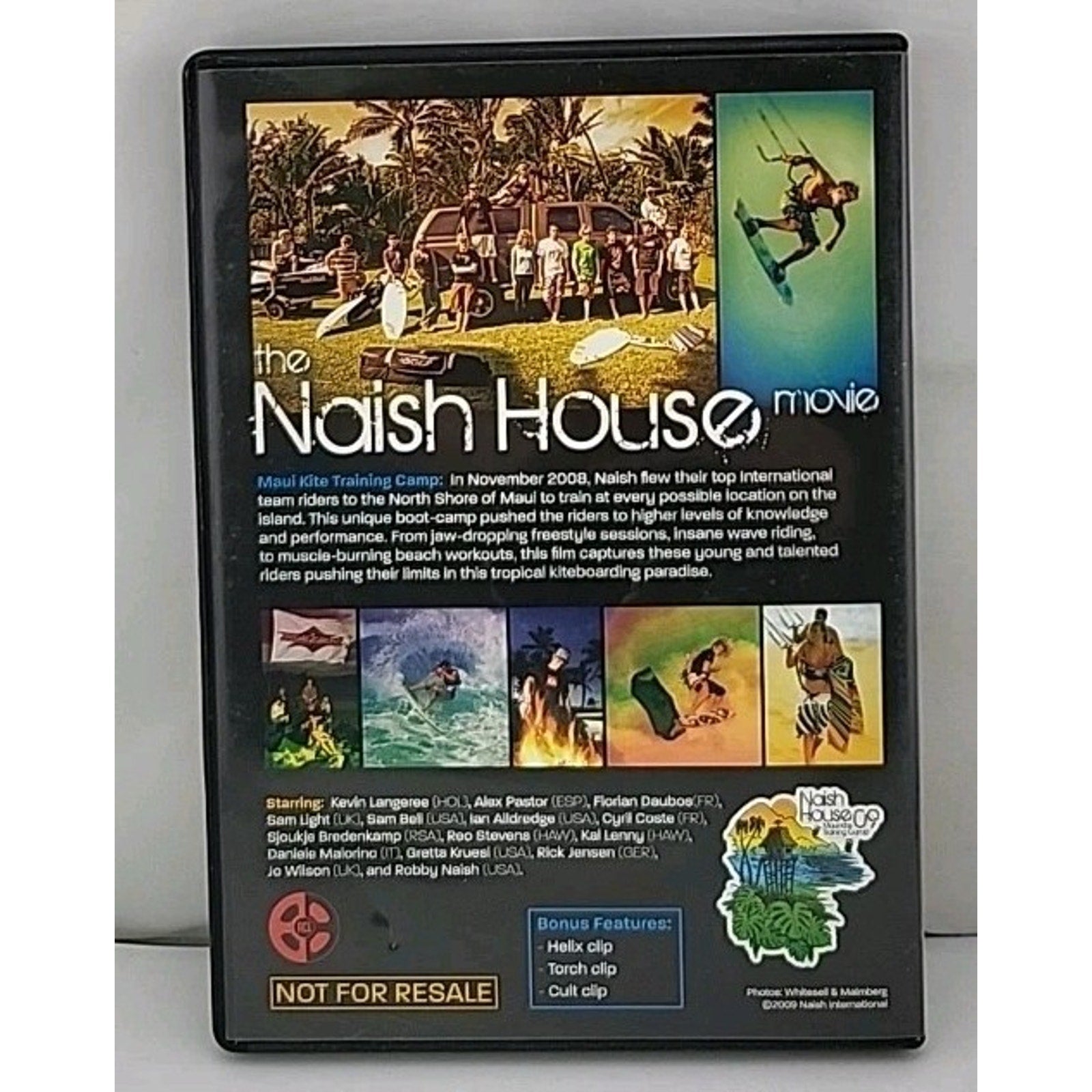 The Naish House Movie Dvd Hawaiian Kite Surf Board Extreme Sports