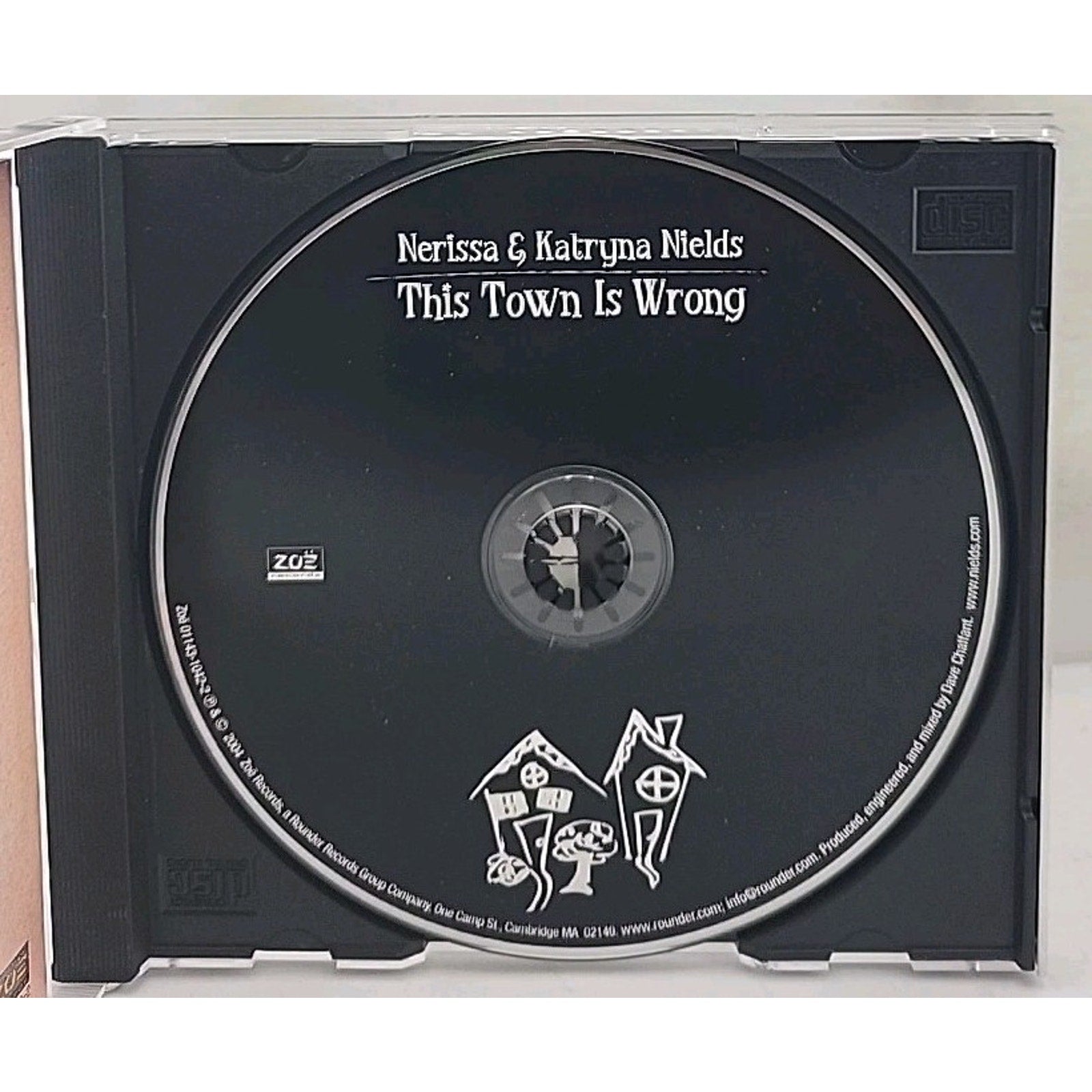 This Town Is Wrong by Nerissa & Katryna Nields (CD, 2004)