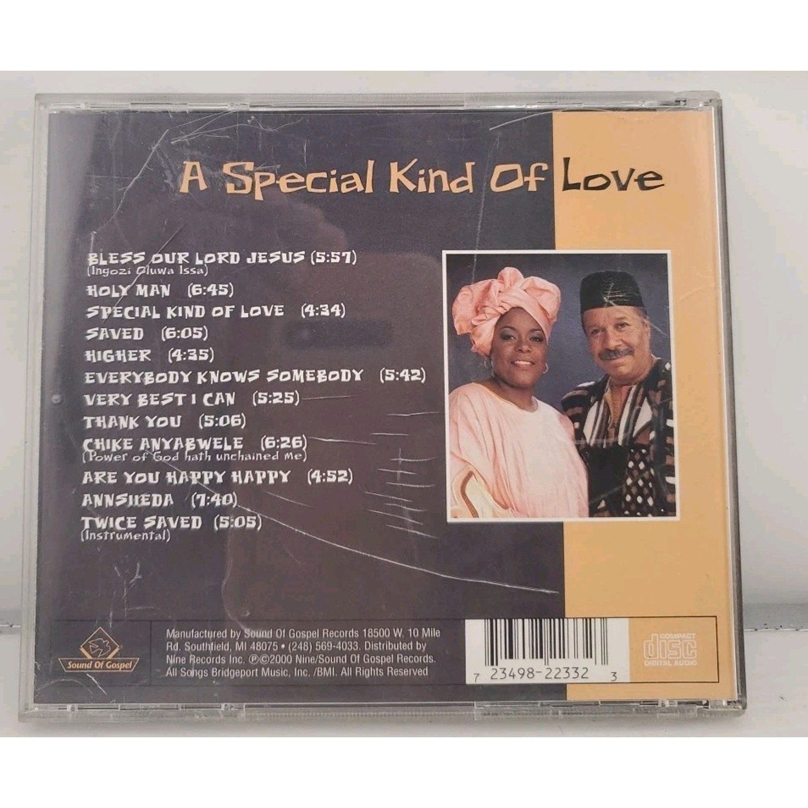 Apostle Thomas Isaiah Butler - A Special Kind Of Love - Gospel CD