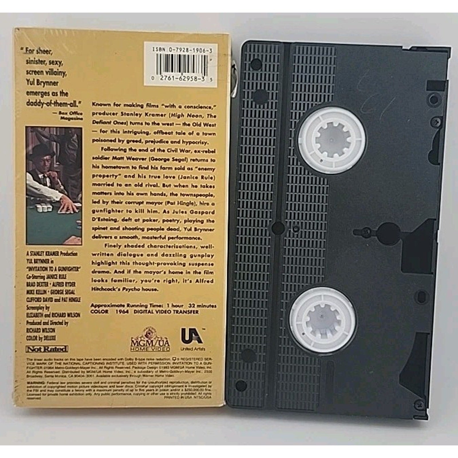 Invitation to a Gunfighter (VHS, 1993)