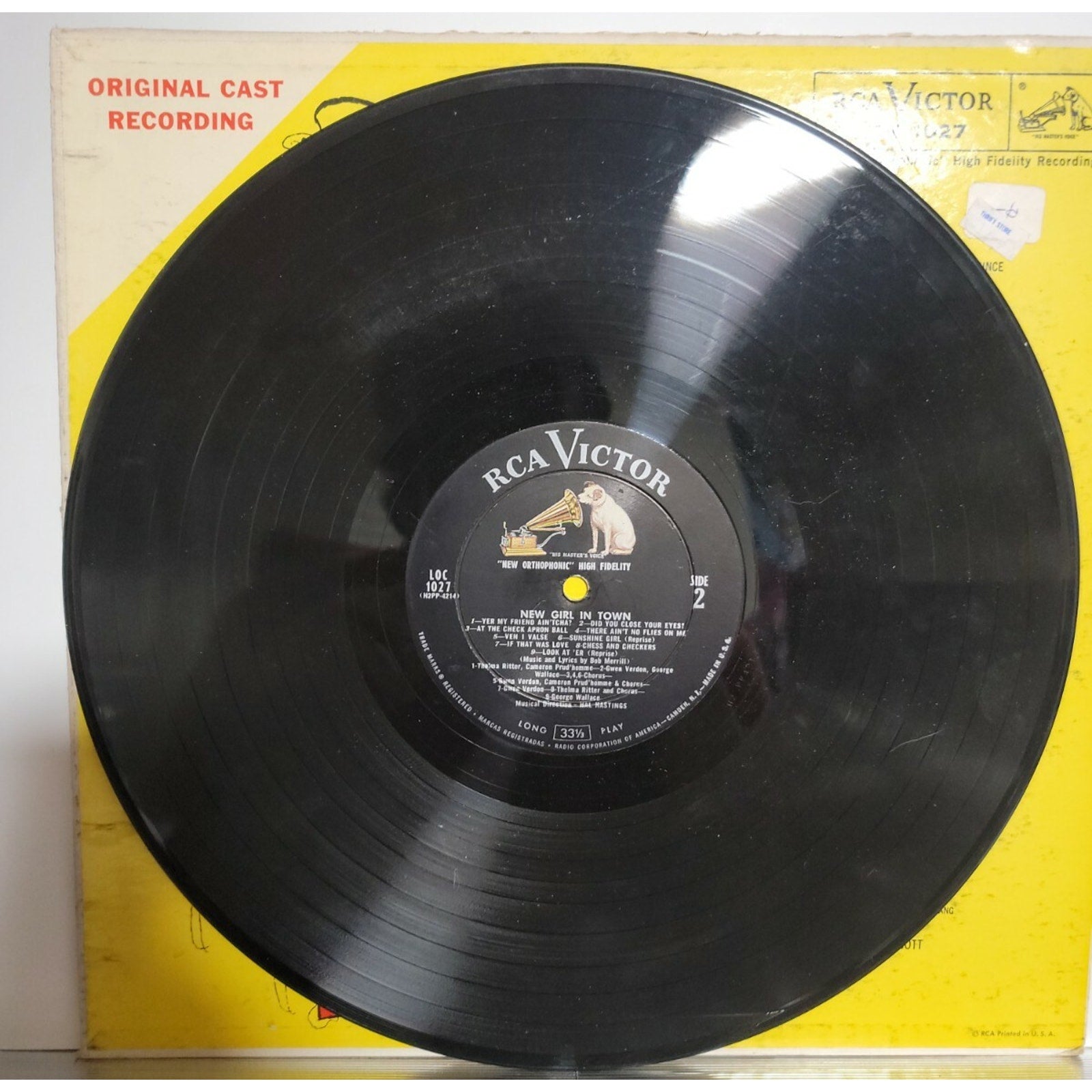 Gwen Verdon, Thelma Ritter – New Girl In Town (Vinyl)
