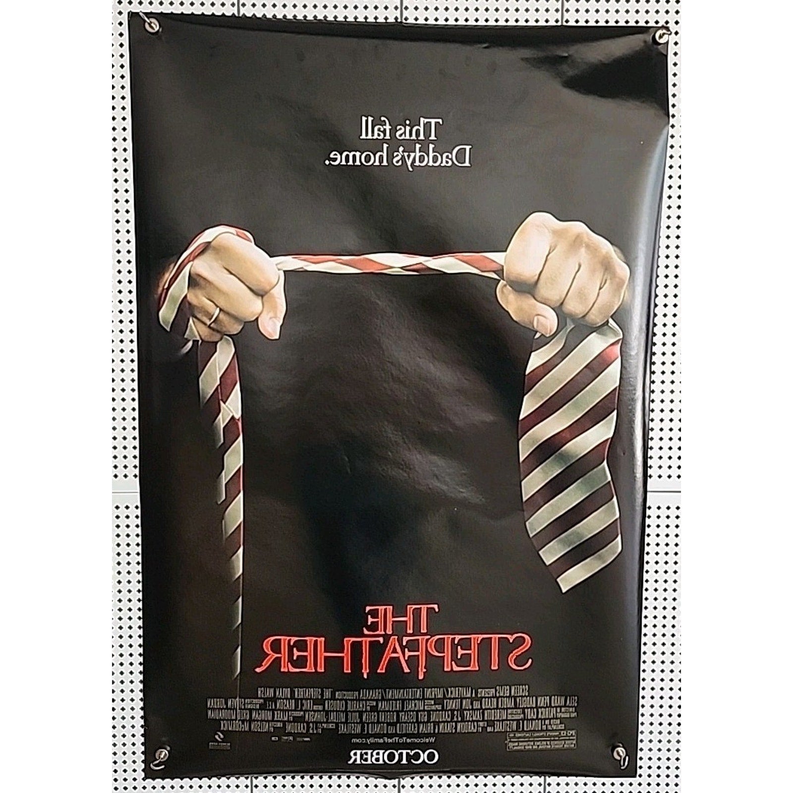 The Stepfather Movie Poster 2 Sided Original 27x40