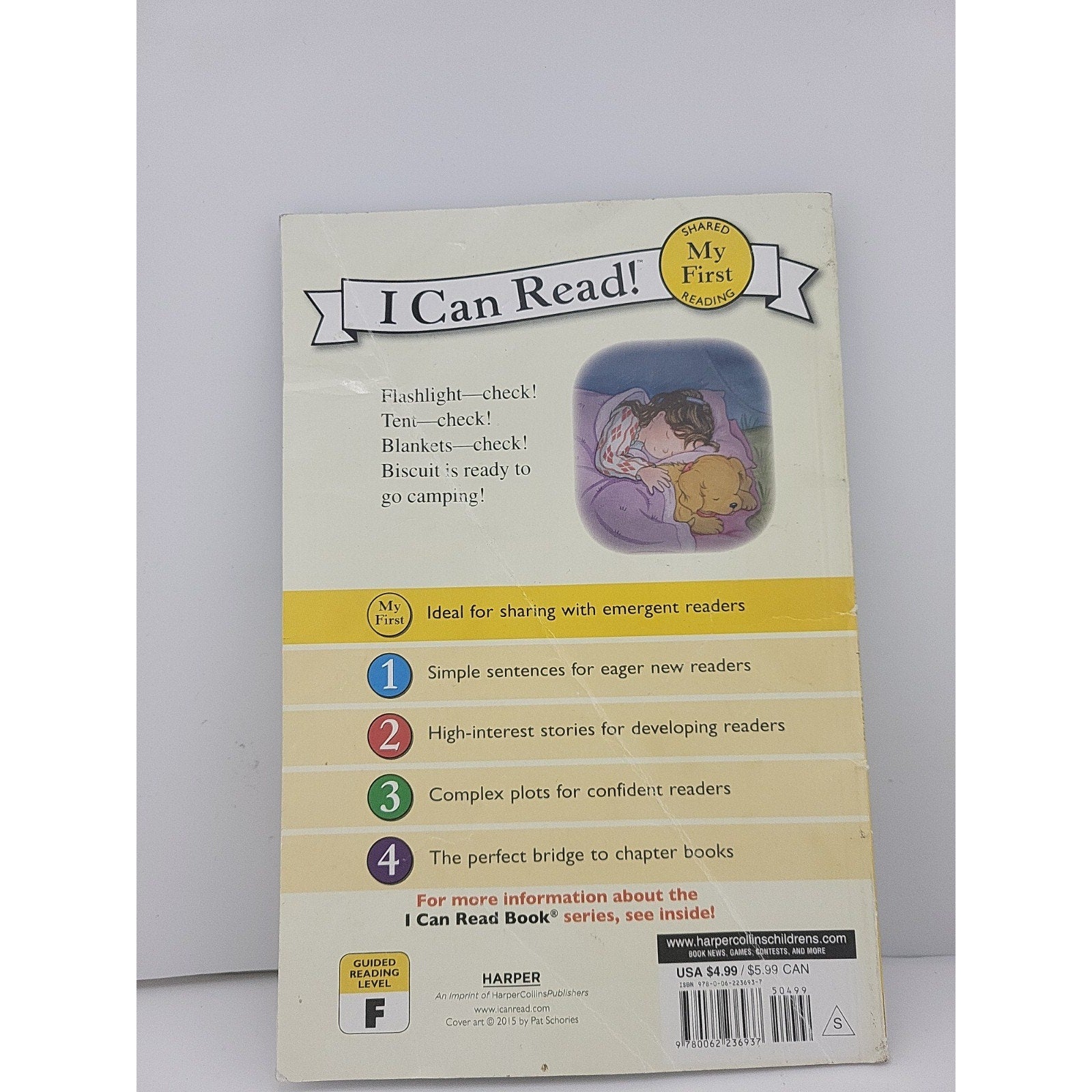 Biscuit Goes Camping by Alyssa Satin Capucilli (2015, Trade Paperback)