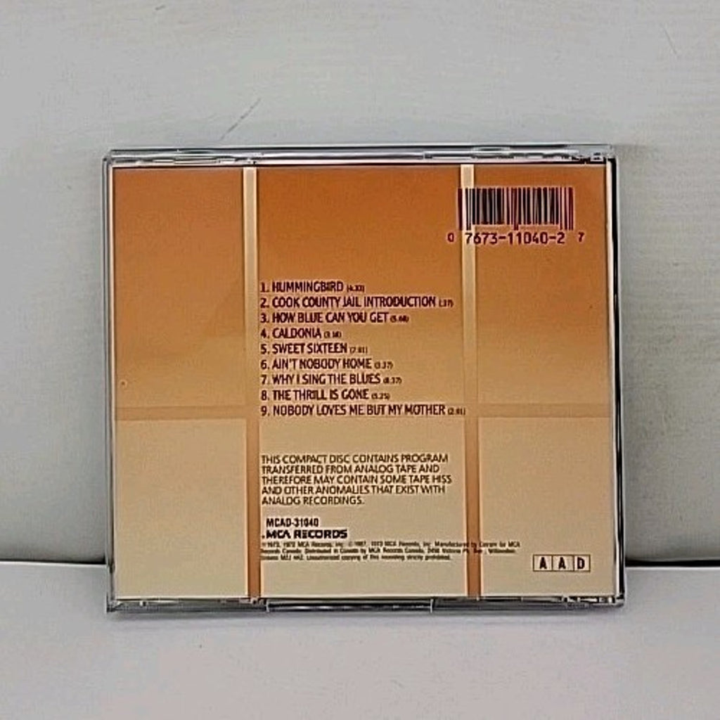The Best of B.B. King [1973 MCA] by B.B. King (CD, Oct-1990, MCA)