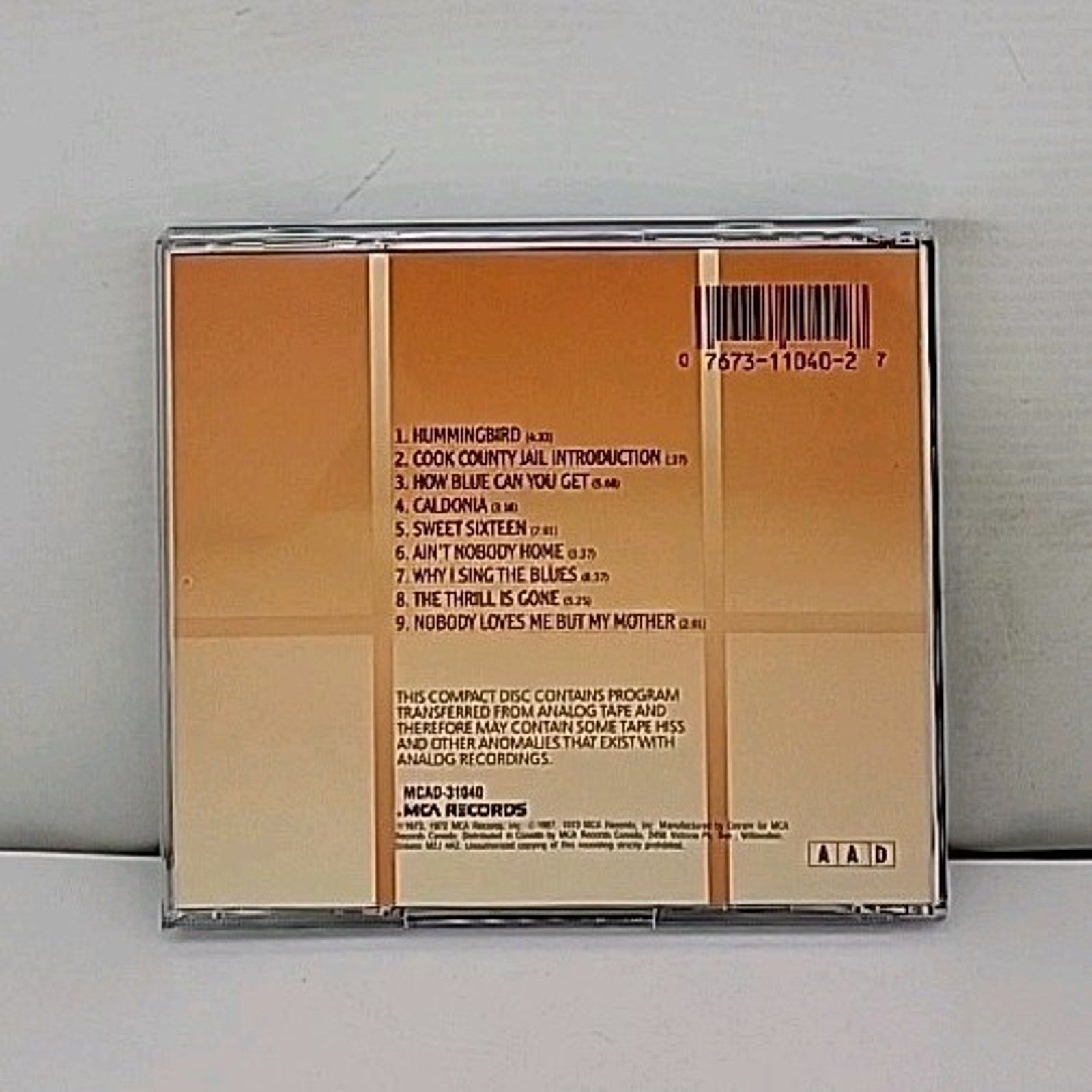 The Best of B.B. King [1973 MCA] by B.B. King (CD, Oct-1990, MCA)