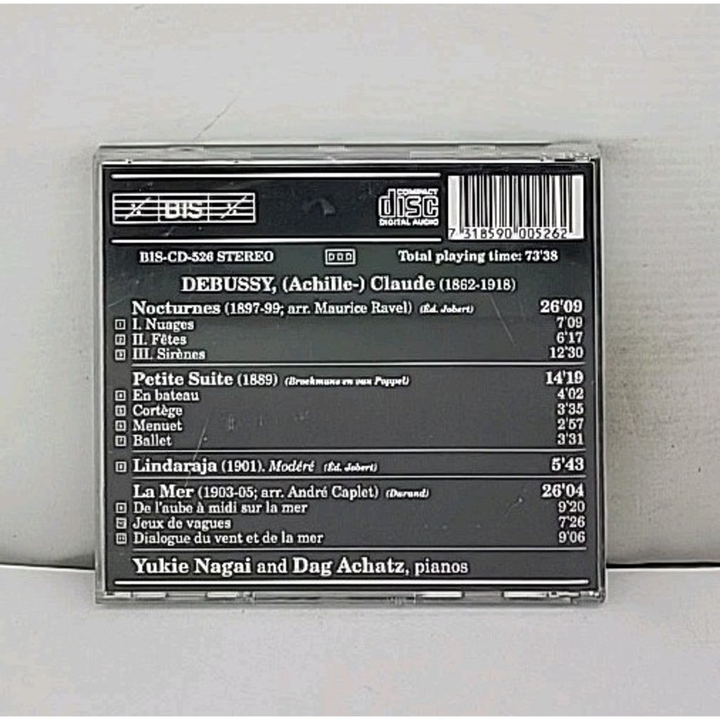 Works for Two Pianos by Debussy / Yukie Nagai / Achatz (CD, 1994)