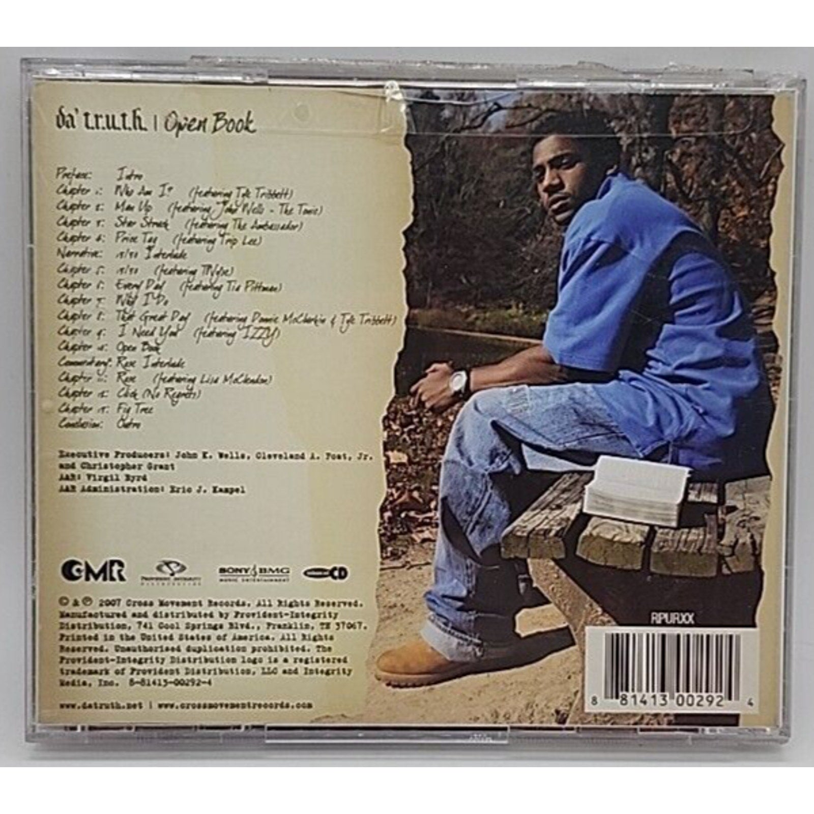 Open Book by Da' T.R.U.T.H. (CD, 2007)