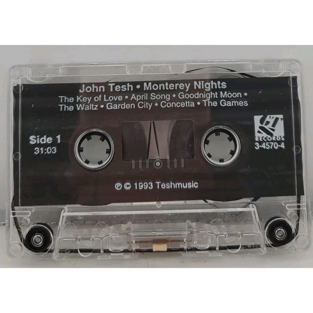 Monterey Nights by John Tesh (Cassette, Jun-1995, GTS Records)