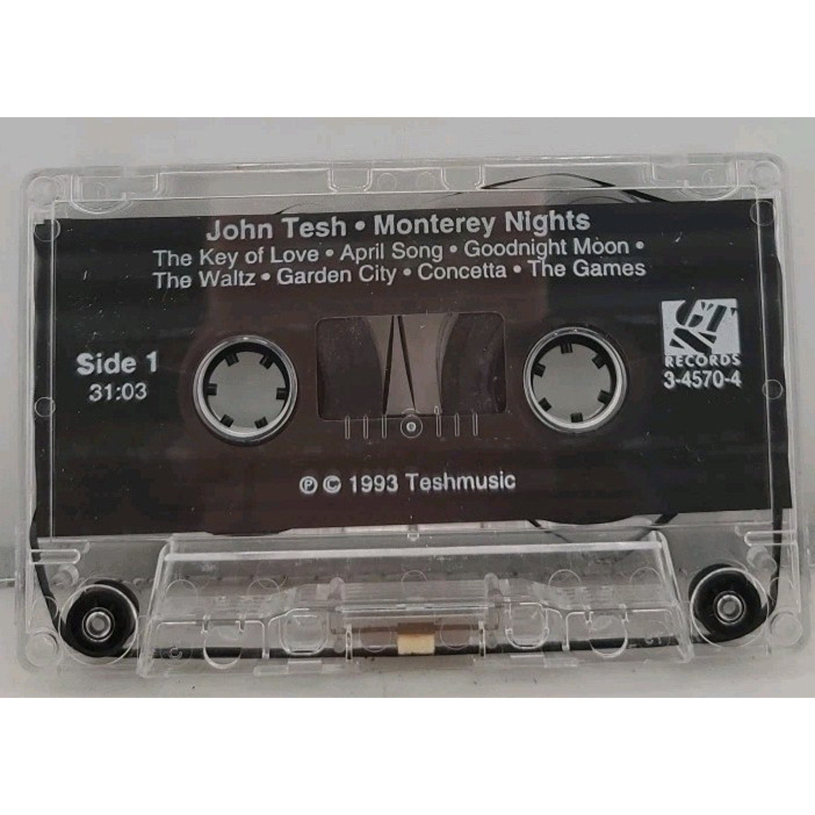 Monterey Nights by John Tesh (Cassette, Jun-1995, GTS Records)