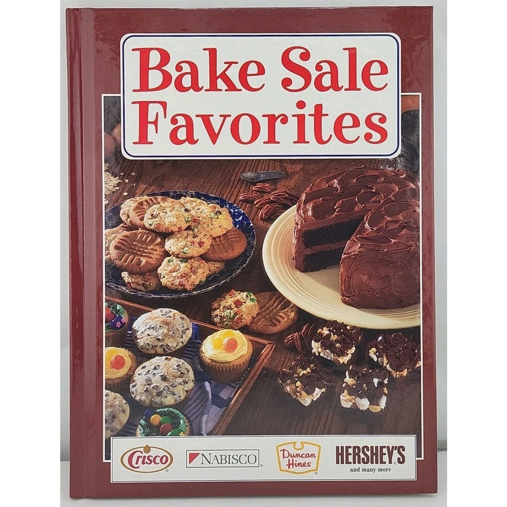 Bake Sale Favorites Hardcover Cookbook Baking Vintage Cookies & Treats