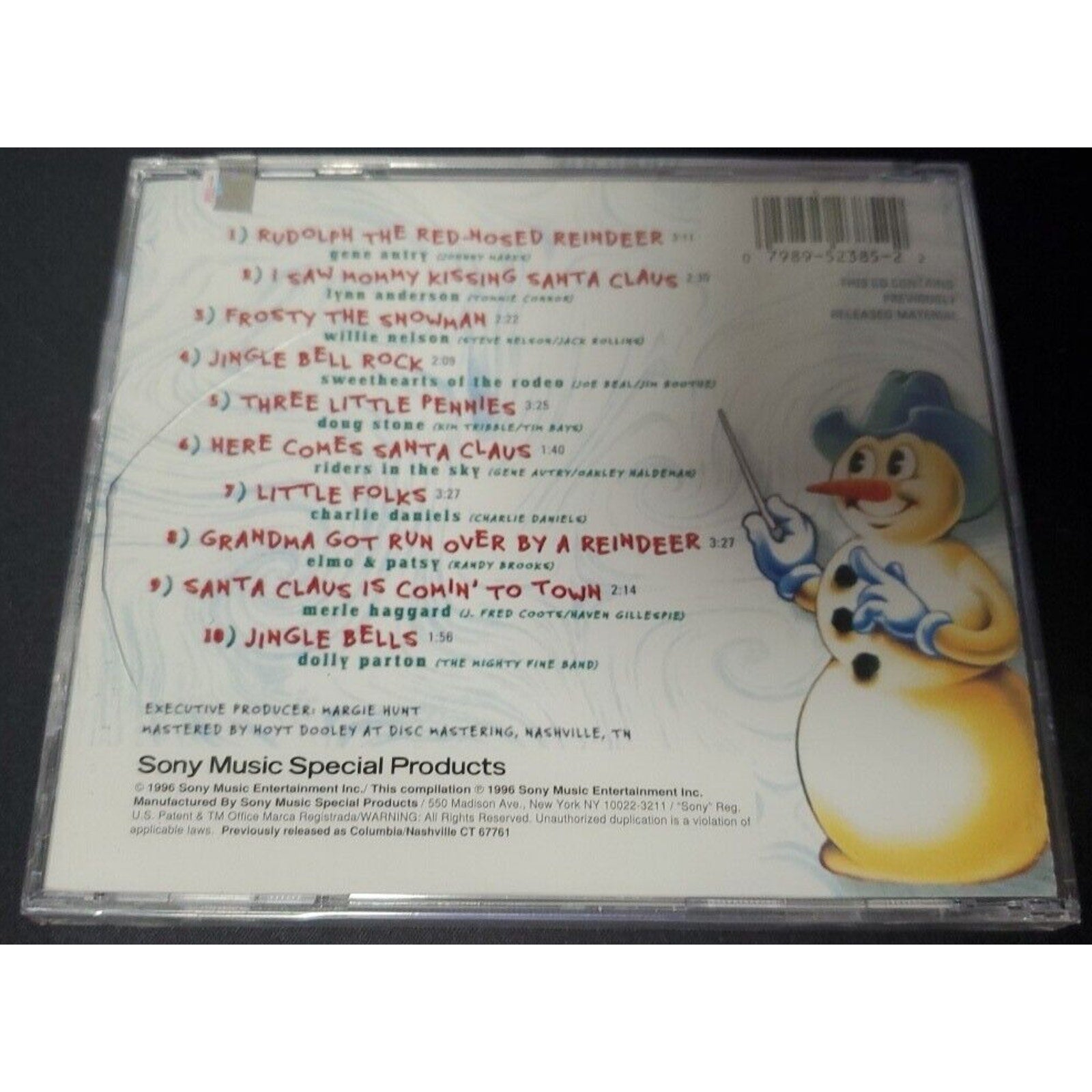 Santa's Super Hits by Various Artists (CD, 1996, Sony Music) *Brand New*