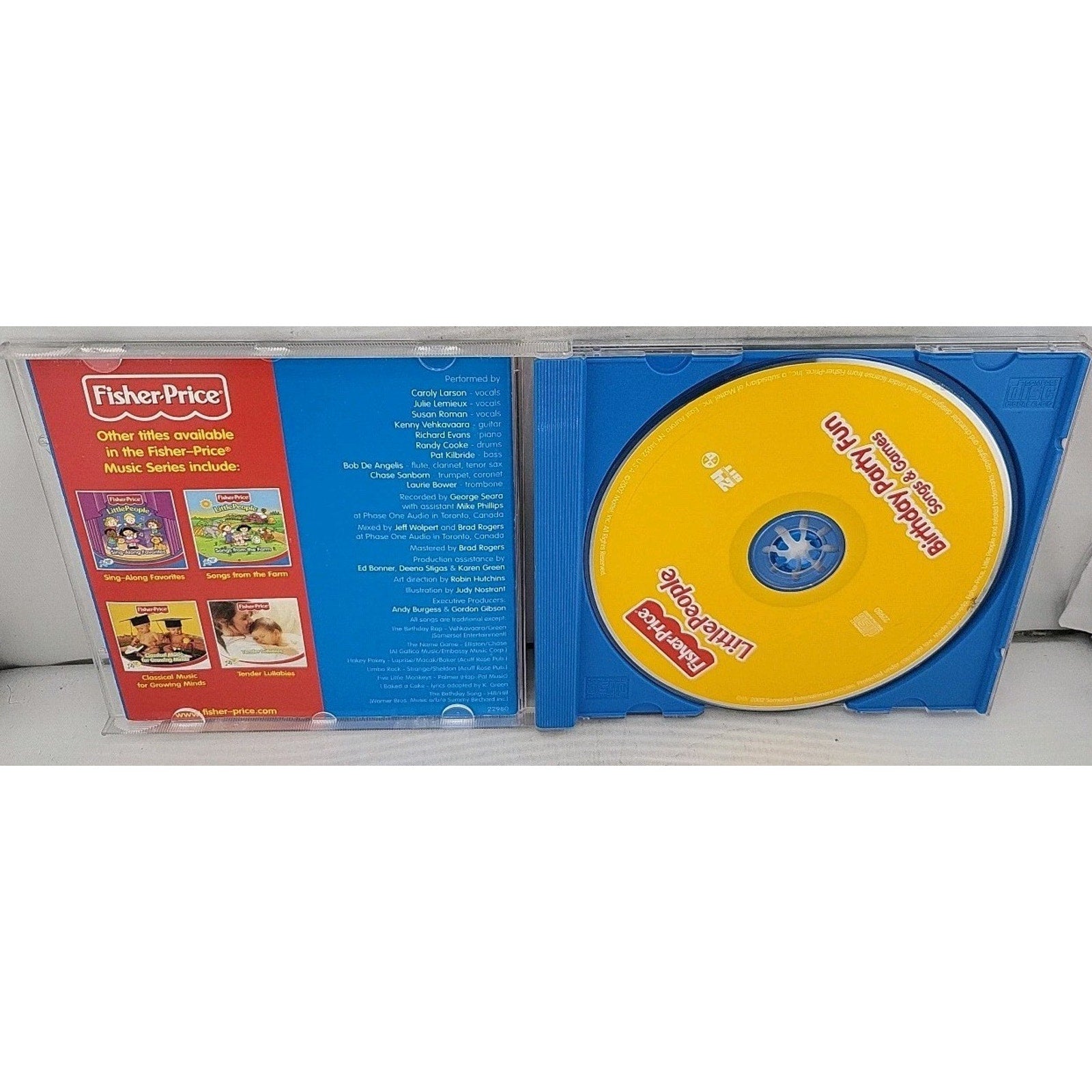 Little People: Birthday Party Fun Song & Games (CD)
