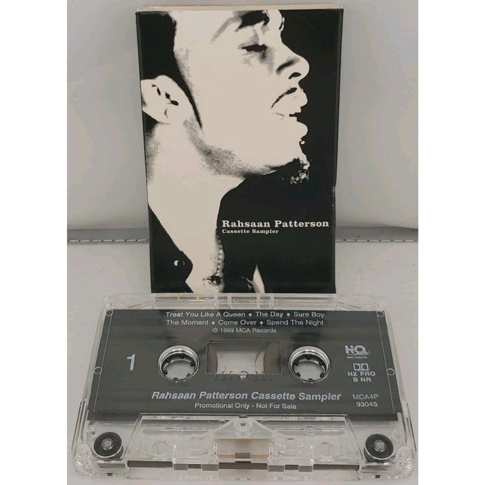 Rahsaan Patterson Cassette Sampler Rare