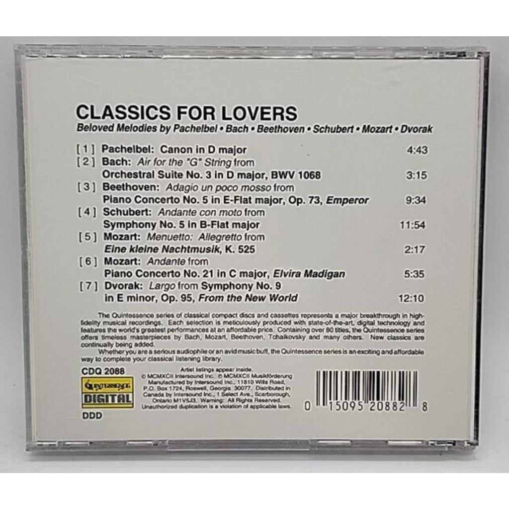 Classics for Lovers (CD, 1997)