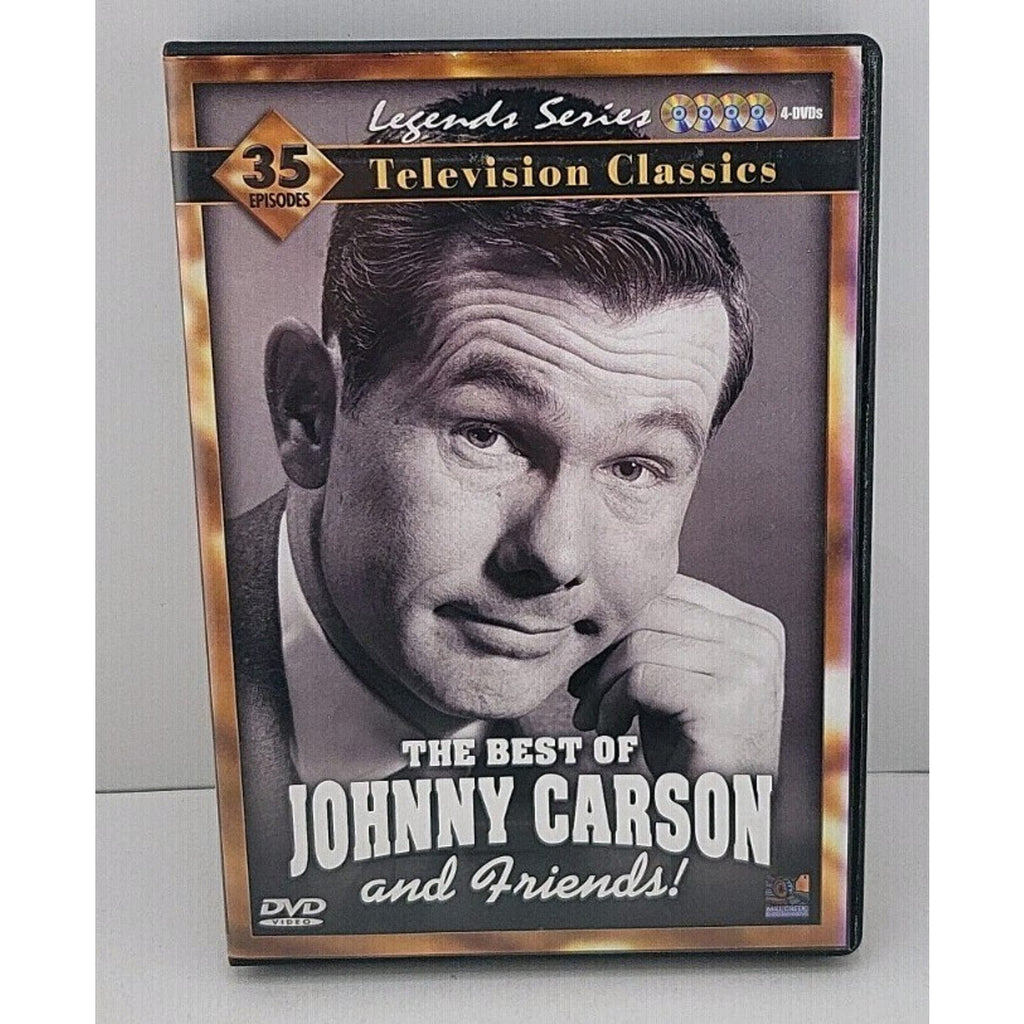 The Best of Johnny Carson (DVD, 2008, 4-Disc Set)