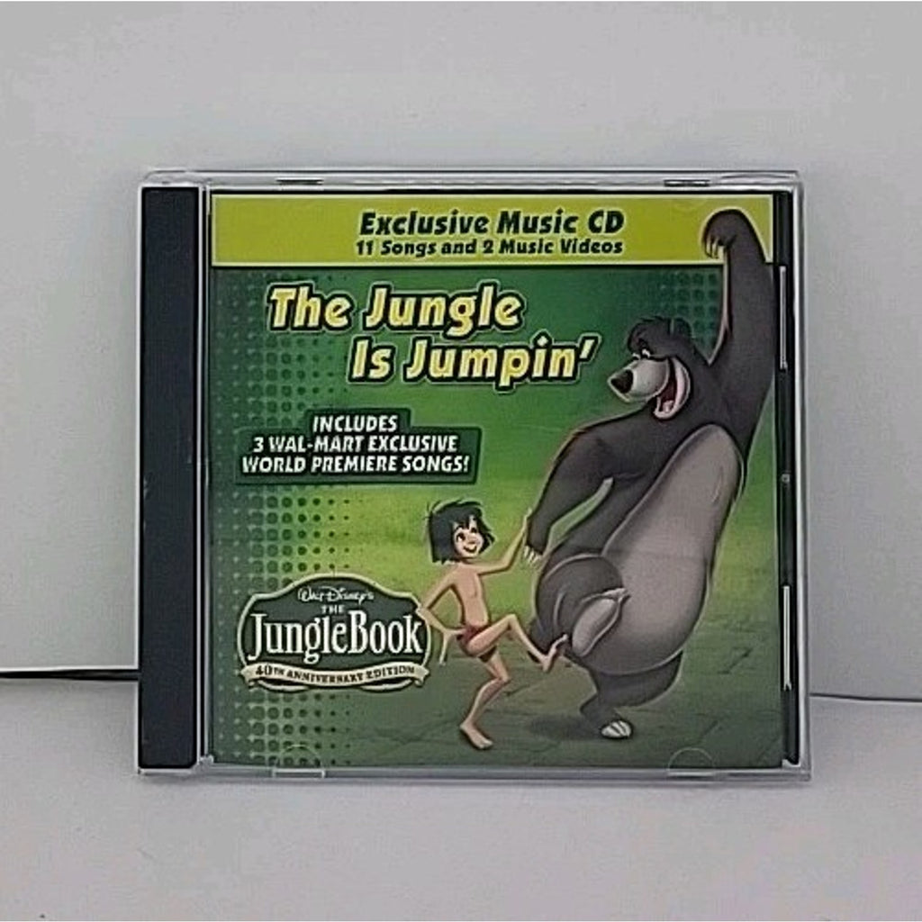 Walt Disney The Jungle Book Is Jumpin' CD 2007 Promo Enhanced Kids Music