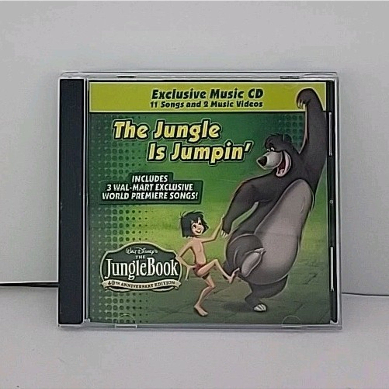 Walt Disney The Jungle Book Is Jumpin' CD 2007 Promo Enhanced Kids Music