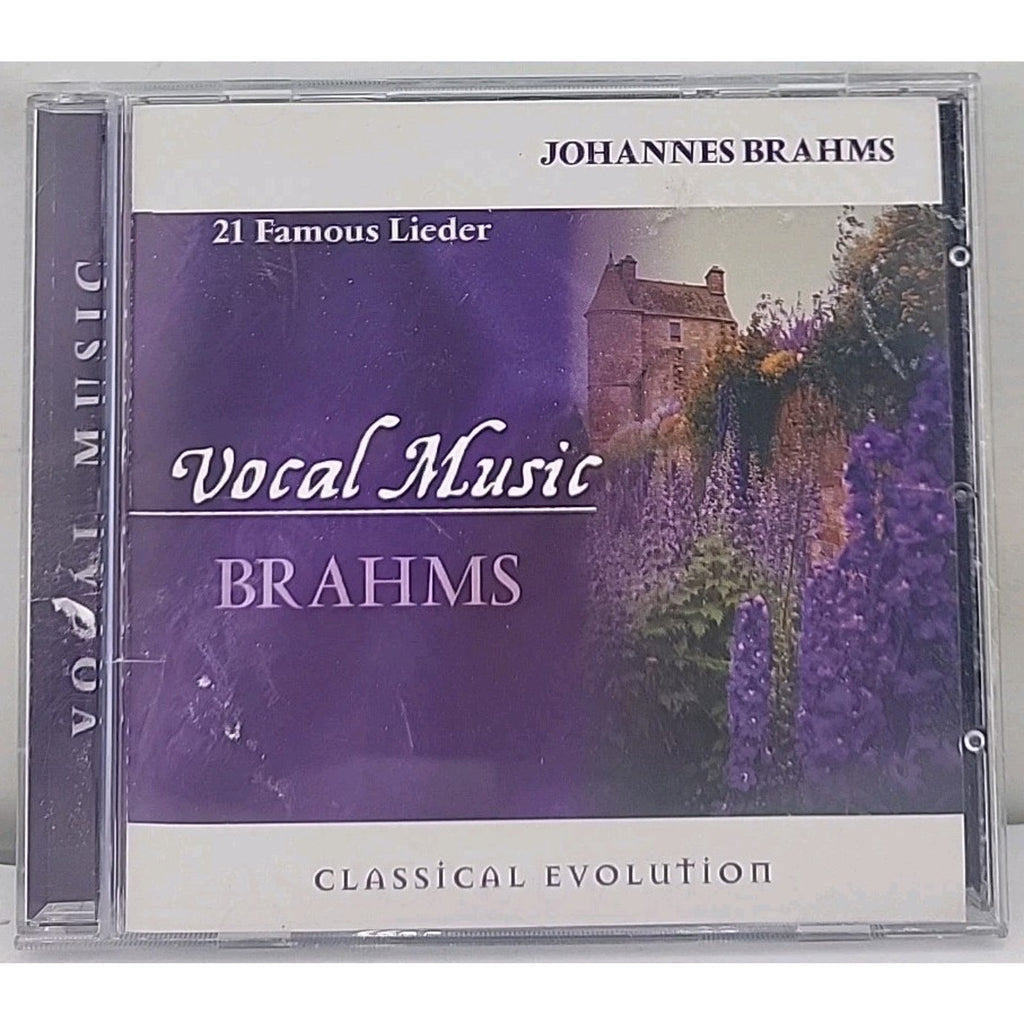 21 Famous Lieder Vocal Music by Johannes Brahms CD 2000