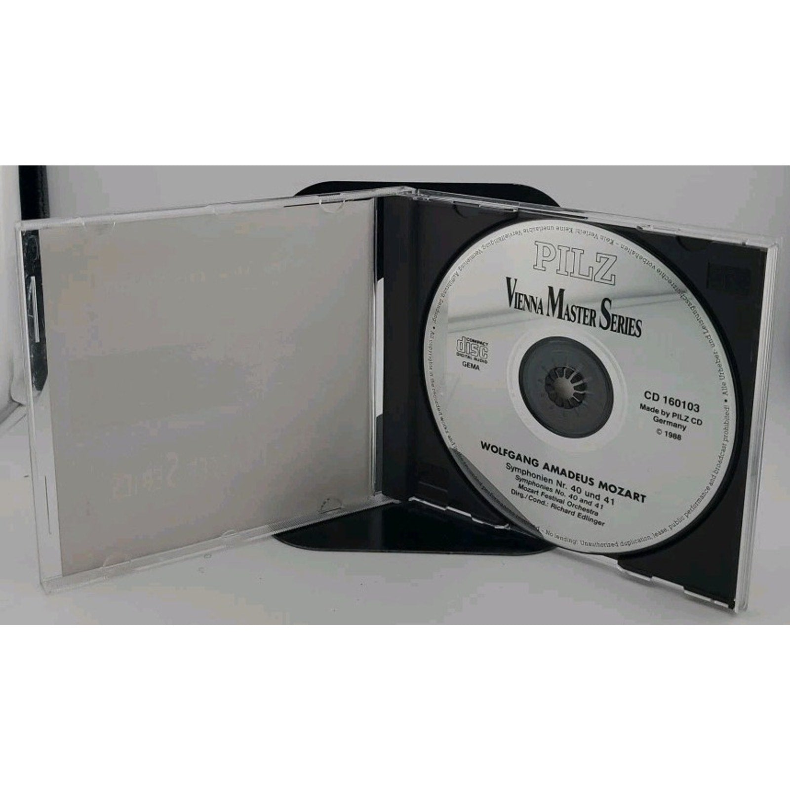 Vienna Master Series: Mozart: Symphonies Nos. 40 and 41 (Cd 1989)