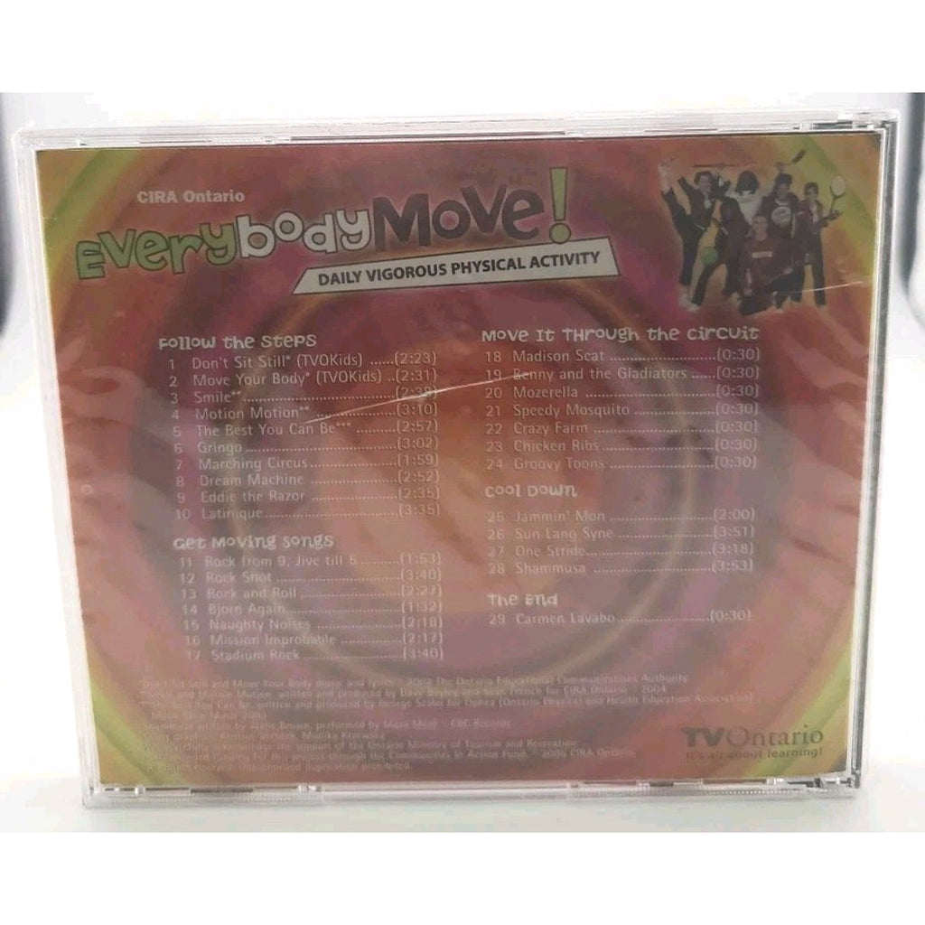 Everybody Move! Daily Vigorous Physical Activity (CD) *Brand New*