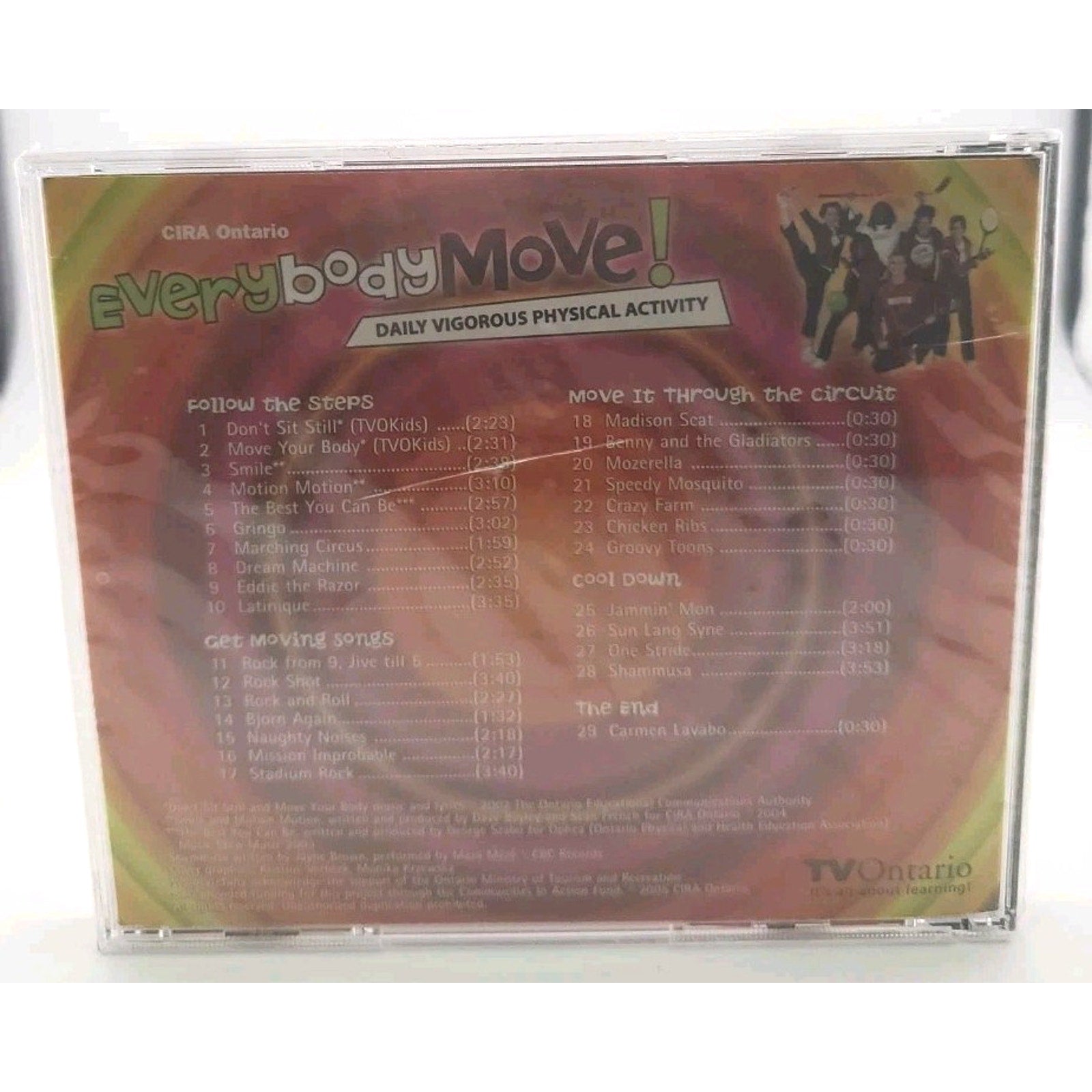 Everybody Move! Daily Vigorous Physical Activity (CD) *Brand New*