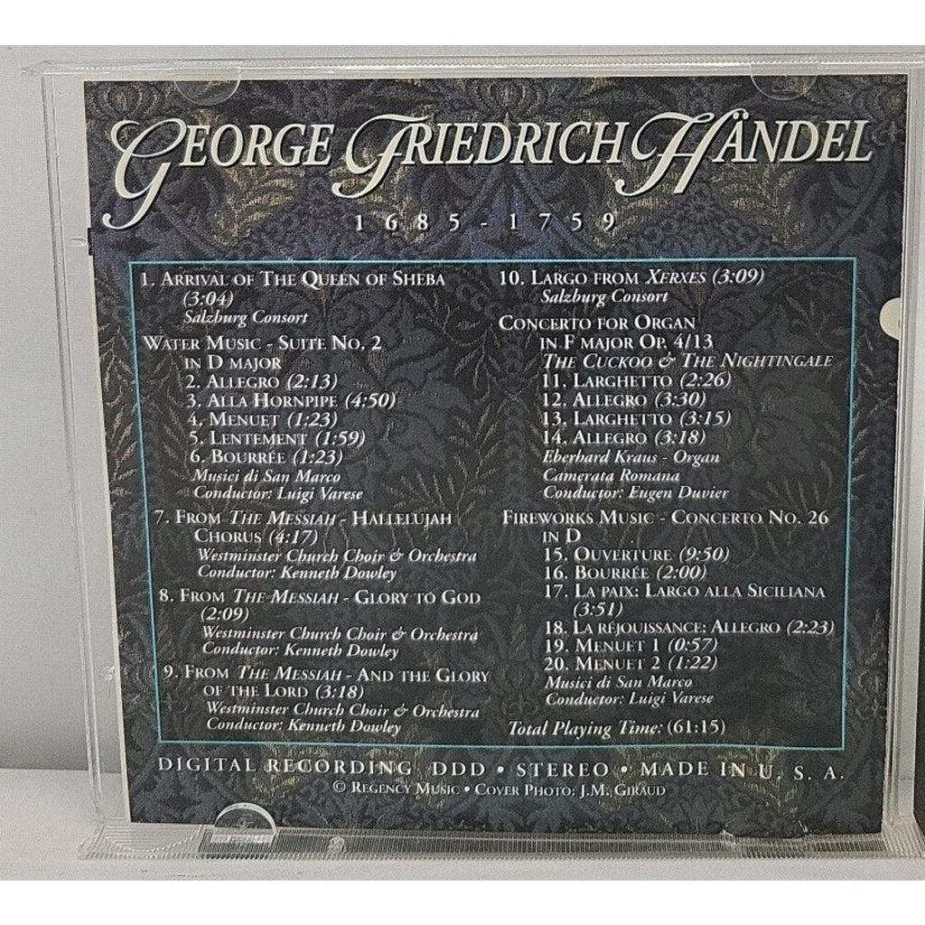 The Masterpiece Collection: Handel CD Volume 5
