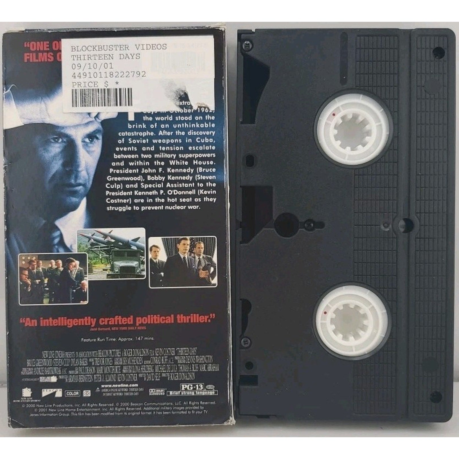 Thirteen Days (VHS, 2001)