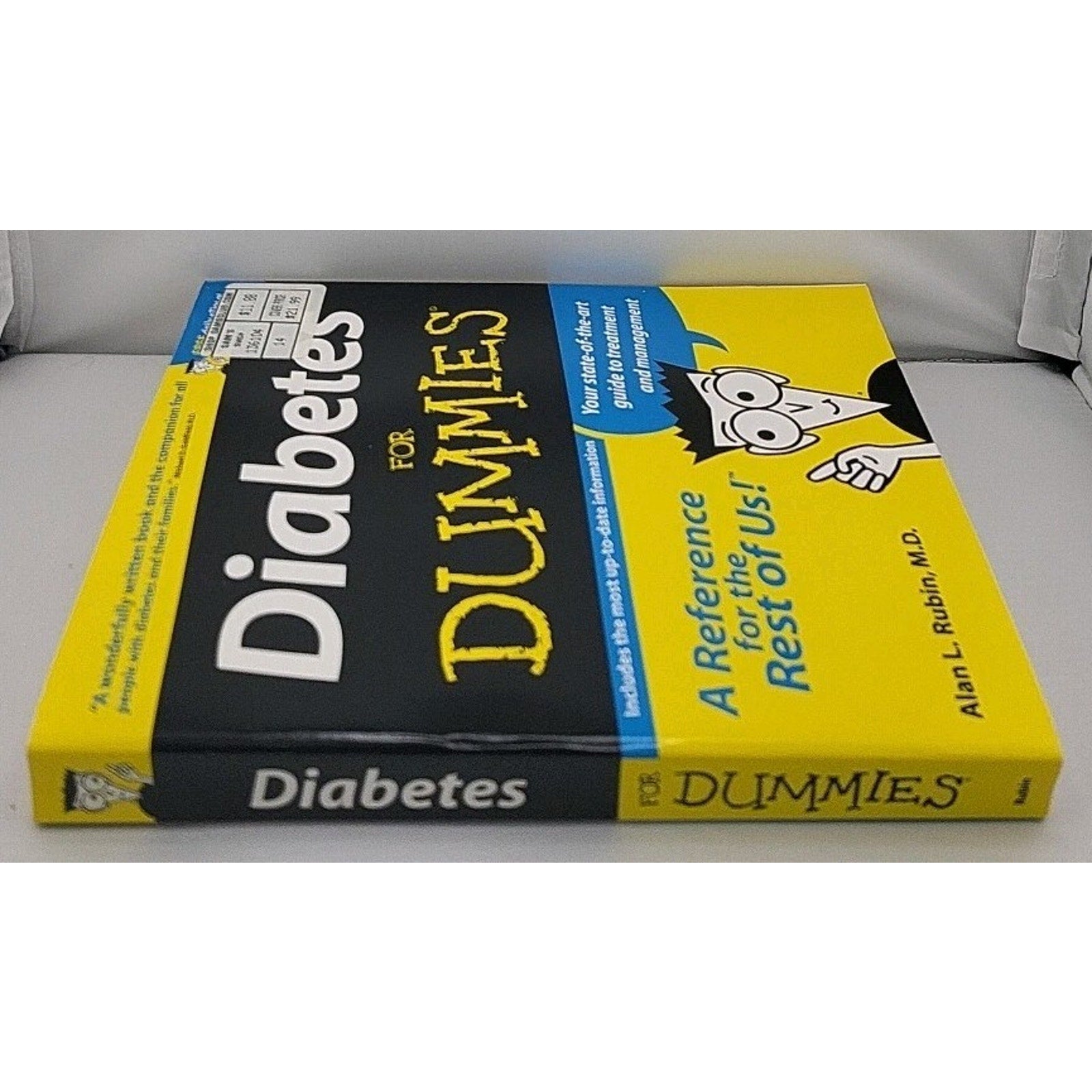 Diabetes for Dummies by Alan L. Rubin (1999, Trade Paperback)