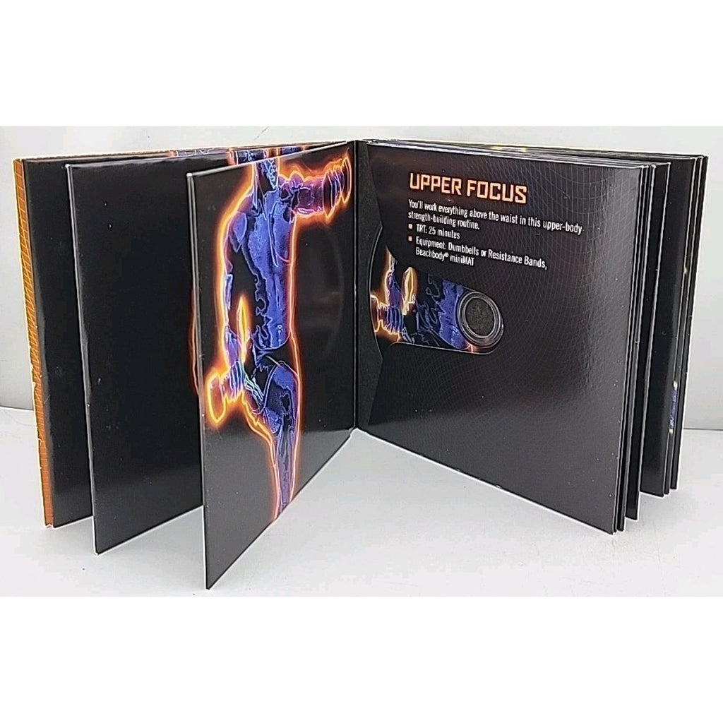 Beachbody Focus T25 Alpha CD Set Workout Nutrition Guide *Missing 1 Disc*