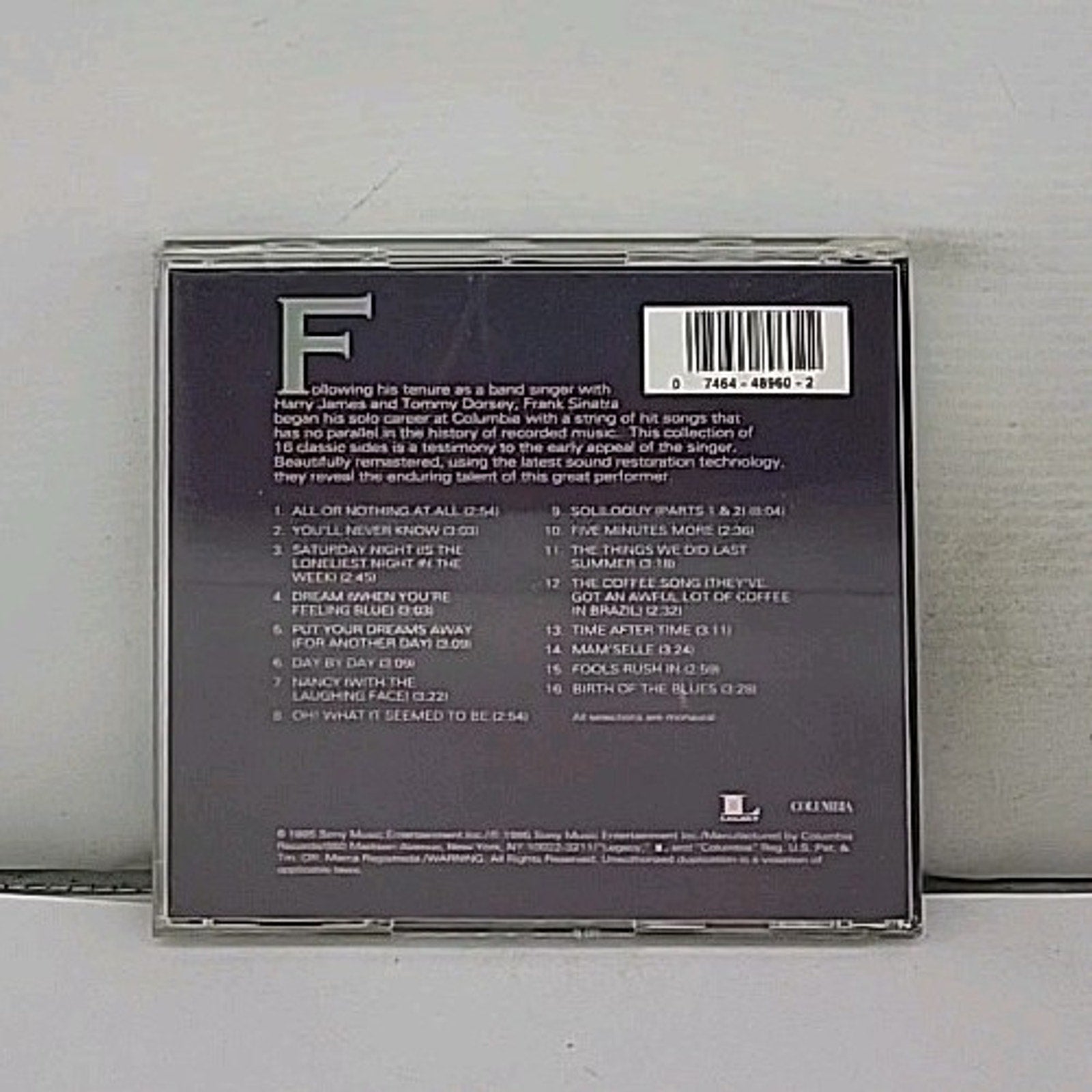 16 Most Requested Songs by Frank Sinatra (CD, 1995)
