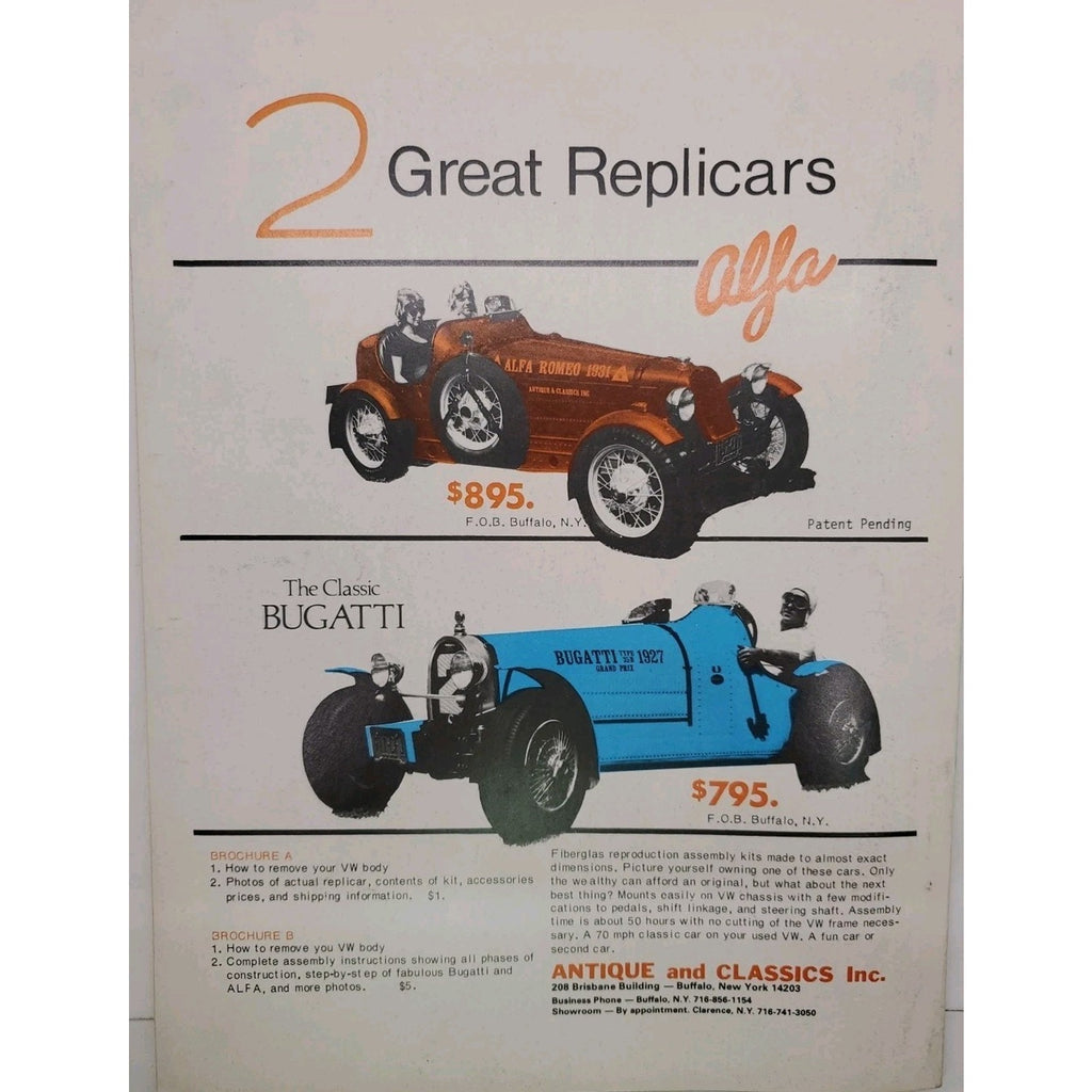 Car Classics Magazine February 1975