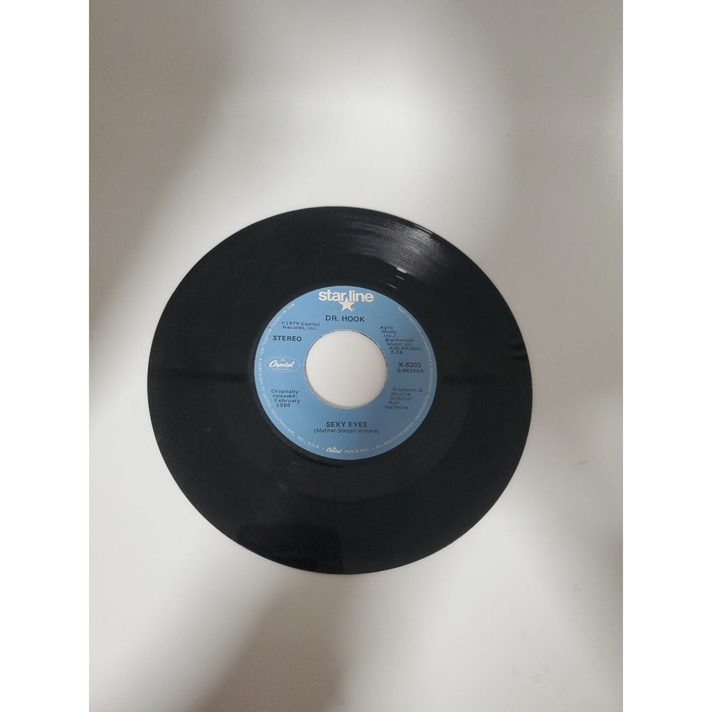 Dr Hook Sexy Eyes 45 RPM 7” Record