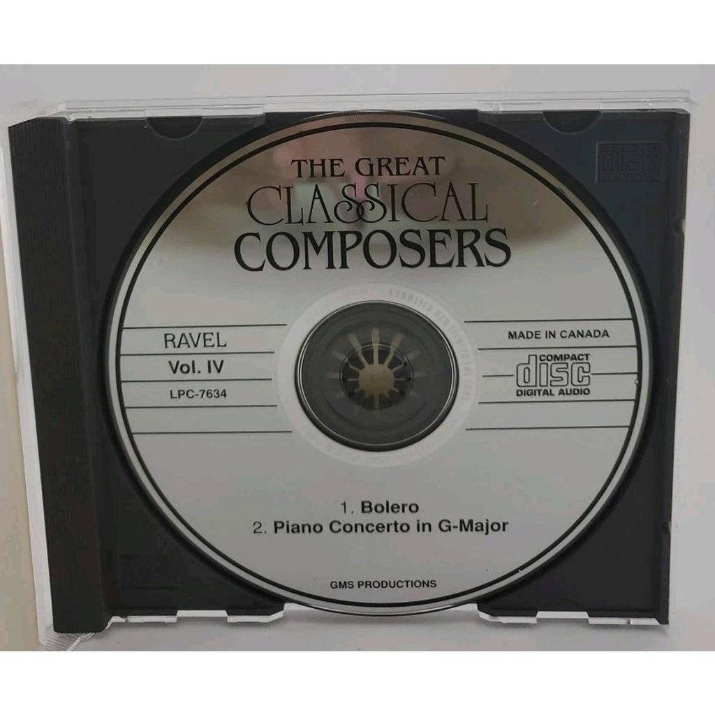 The Great Classical Composers (Volume 4, CD) Ravel Vol IV