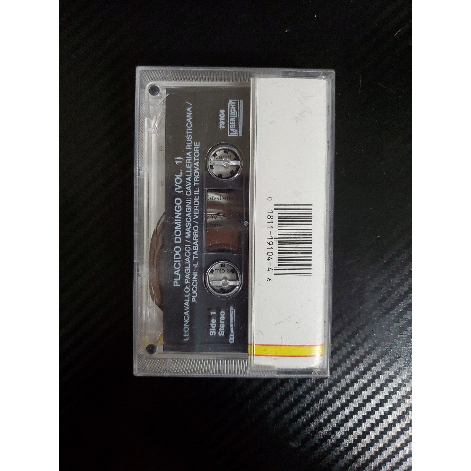 Placido Domingo Cassette Tape Live 1967 1968 Volume I Opera Arias 79104