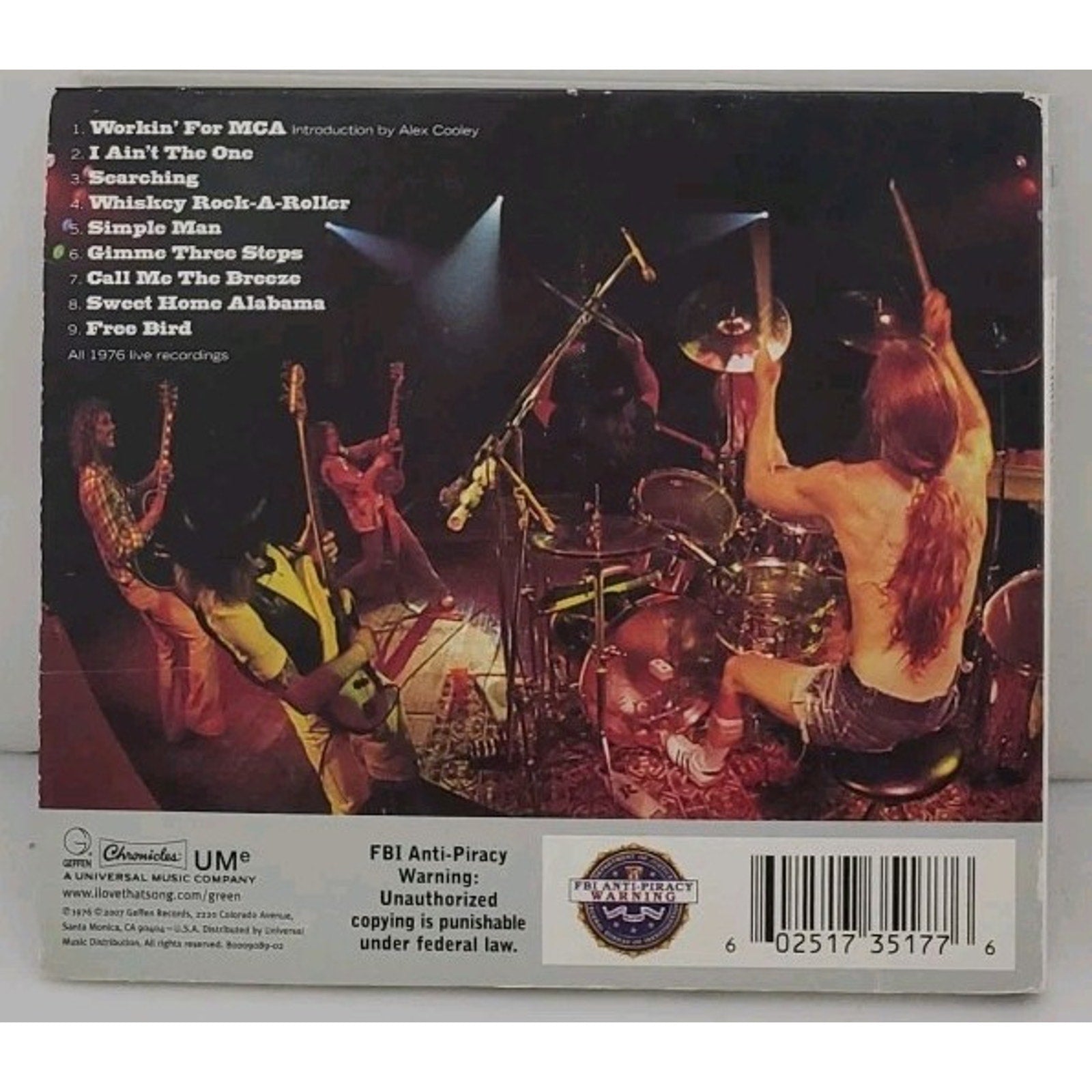 Millennium Collection 20th Century Masters (Live) by Lynyrd Skynyrd (CD, 2007)